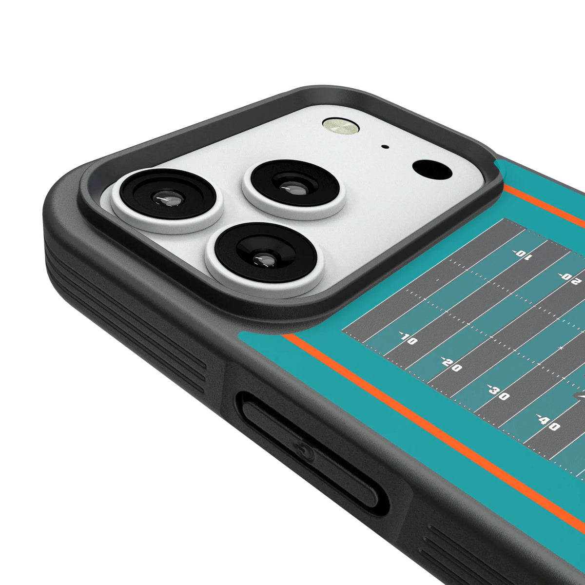 Miami Dolphins Field iPhone Bump Phone Case for Apple iPhone - Detail#Device_iPhone 18 Pro