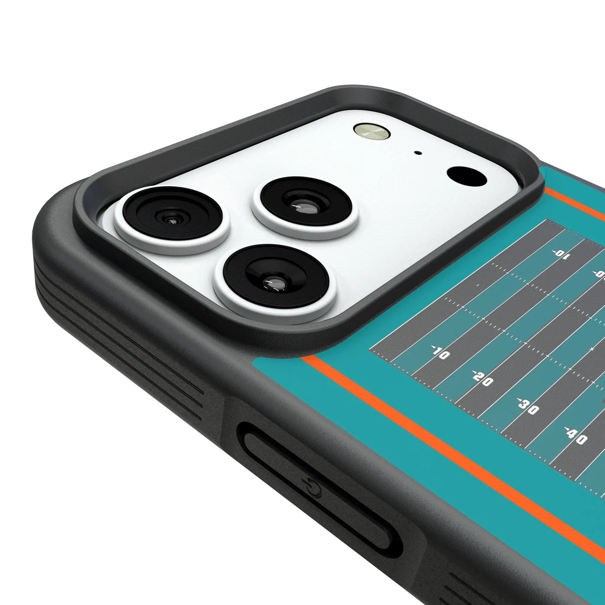 Miami Dolphins Field iPhone Bump Phone Case for Apple iPhone - Detail#Device_iPhone 18 Pro Max