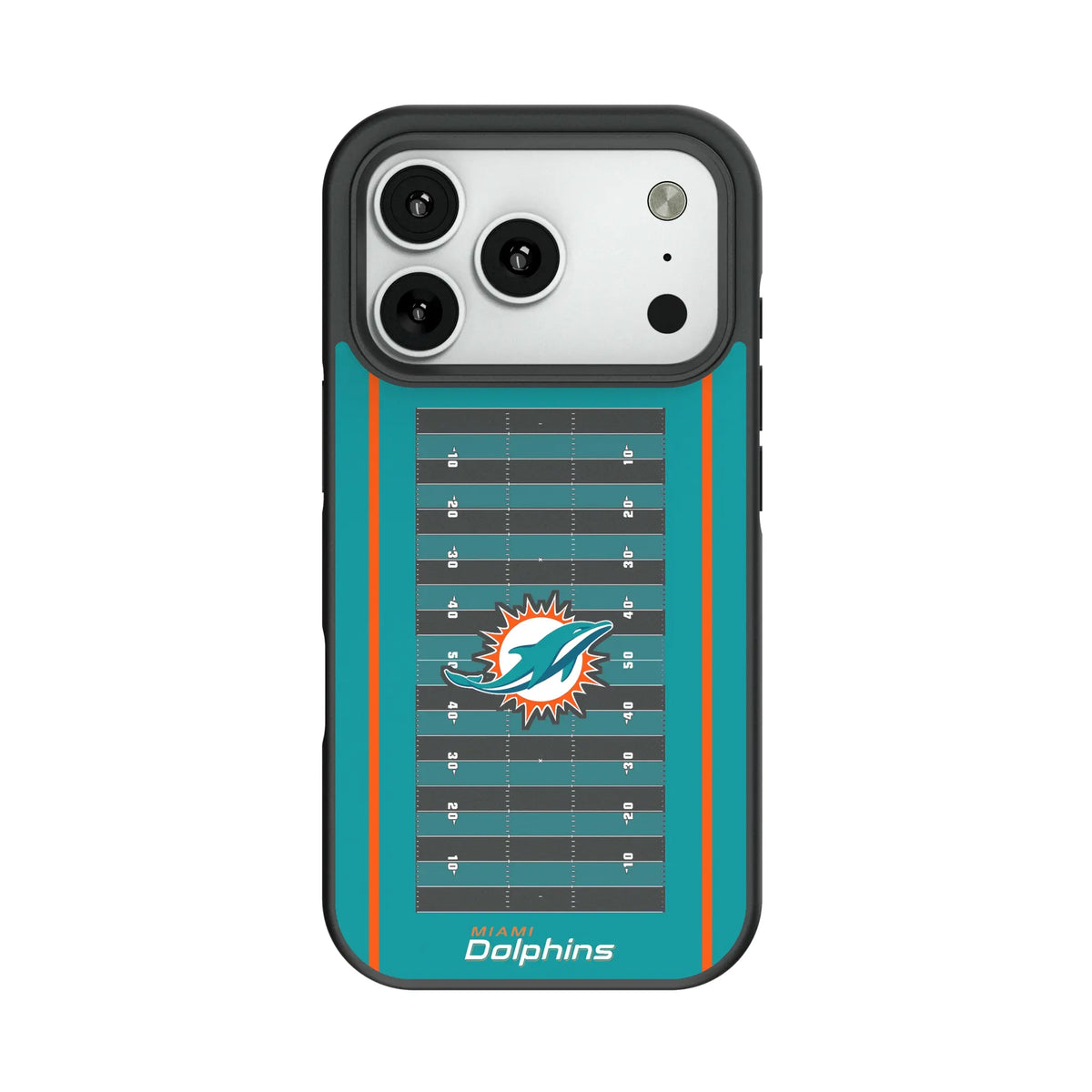 Miami Dolphins Field Bump Phone Case for Apple iPhone