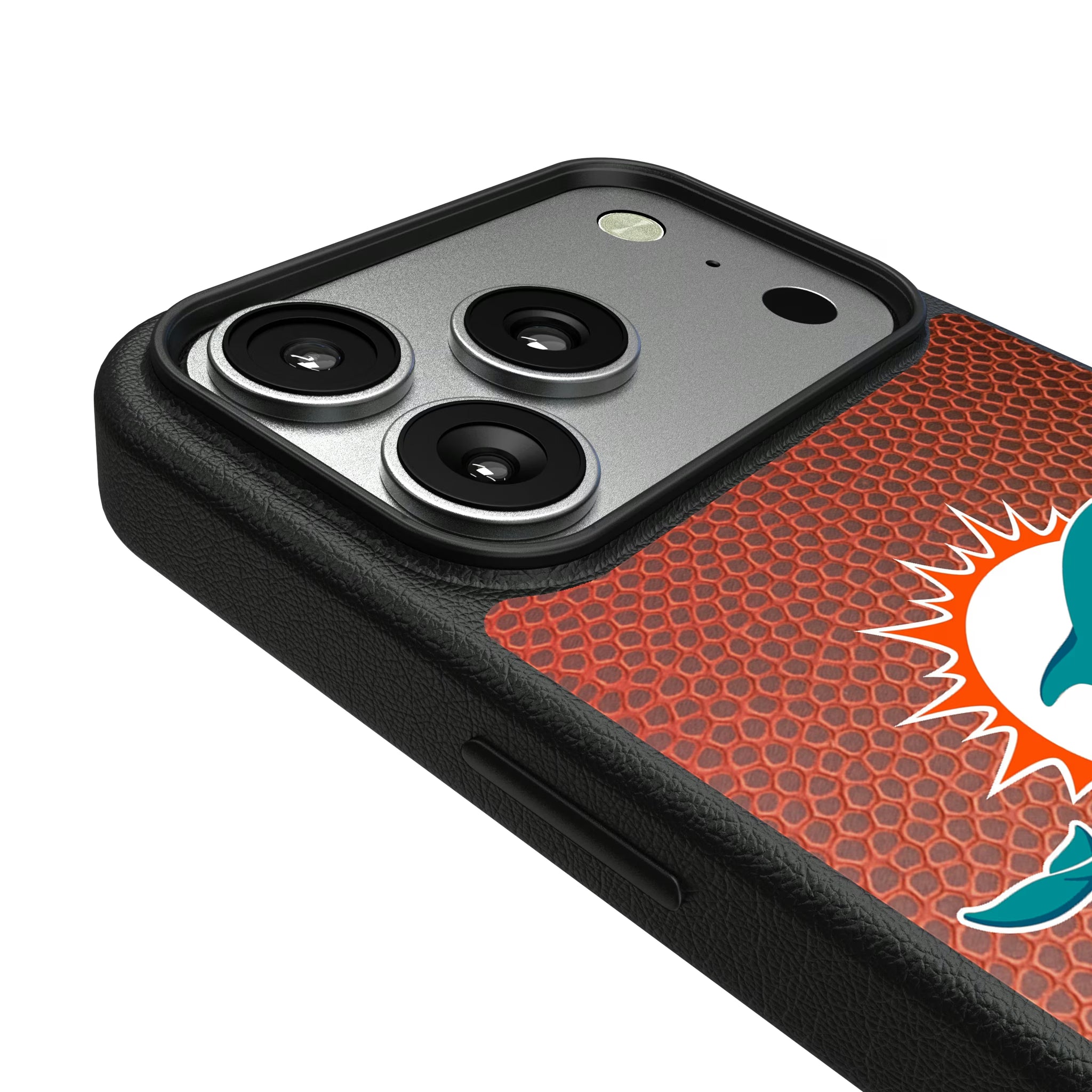 Miami Dolphins Football Wordmark iPhone MagSafe Compatible Phone Case for Apple iPhone - Detail#Device_iPhone 17 Pro