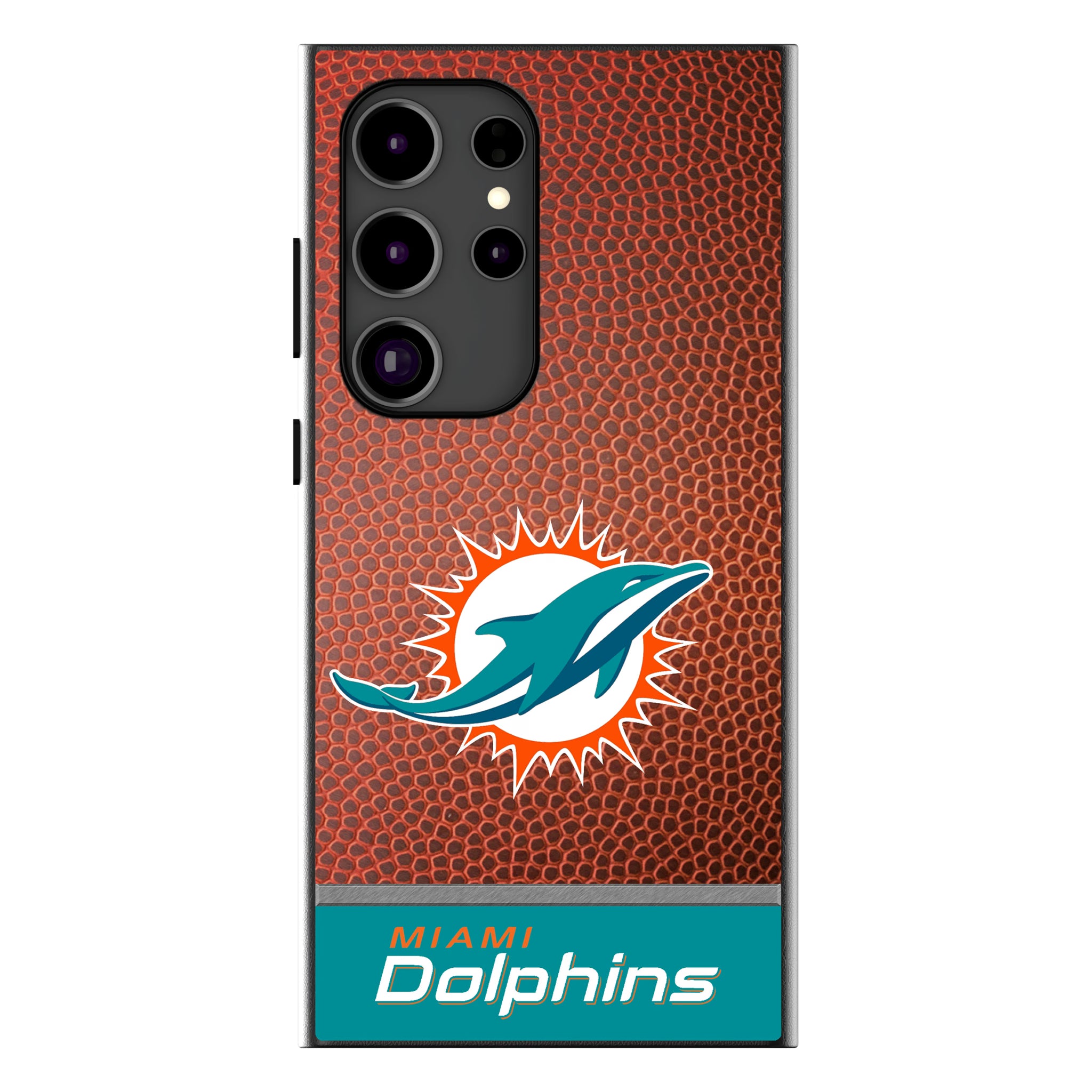 Miami Dolphins Football Wordmark Galaxy MagSafe Compatible Phone Case for Samsung Galaxy