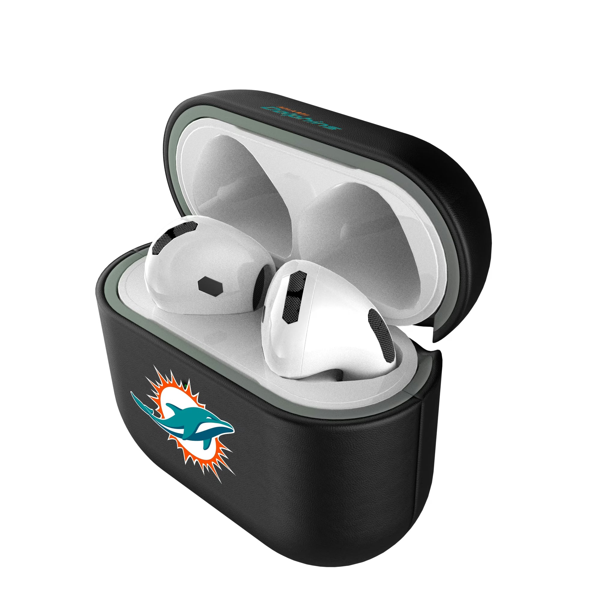 Miami Dolphins Insignia AirPods AirPod Case Cover#Device_AirPods 4