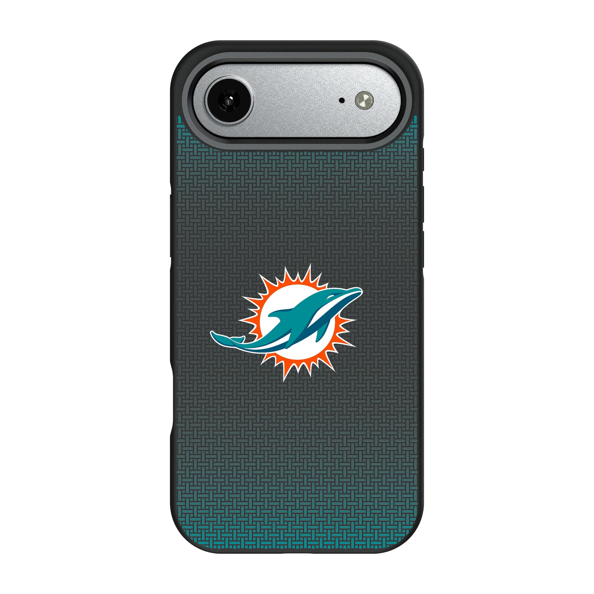 Miami Dolphins Linen iPhone Bump Phone Case for Apple iPhone#Device_iPhone Air