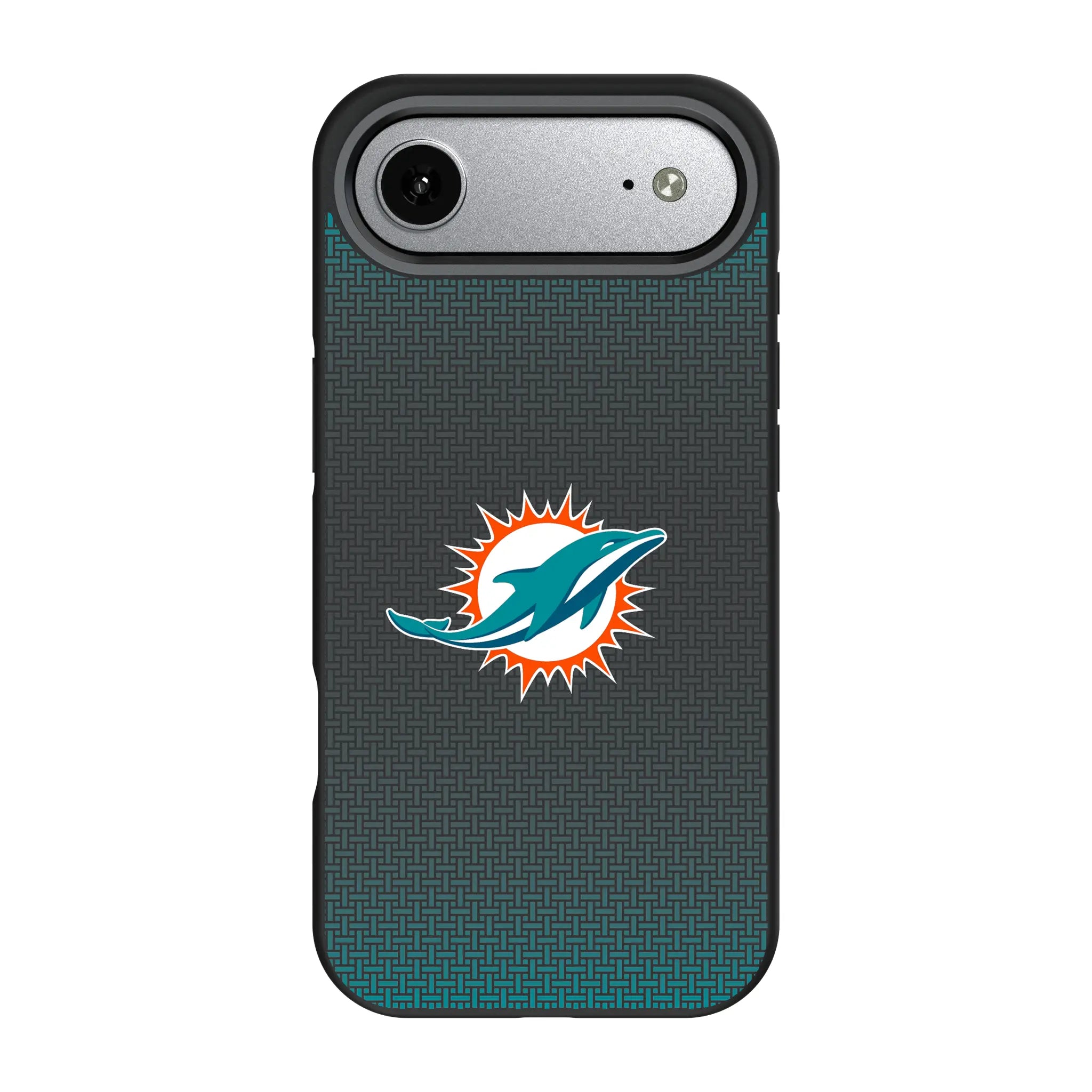 Miami Dolphins Linen iPhone Bump Phone Case for Apple iPhone#Device_iPhone Air