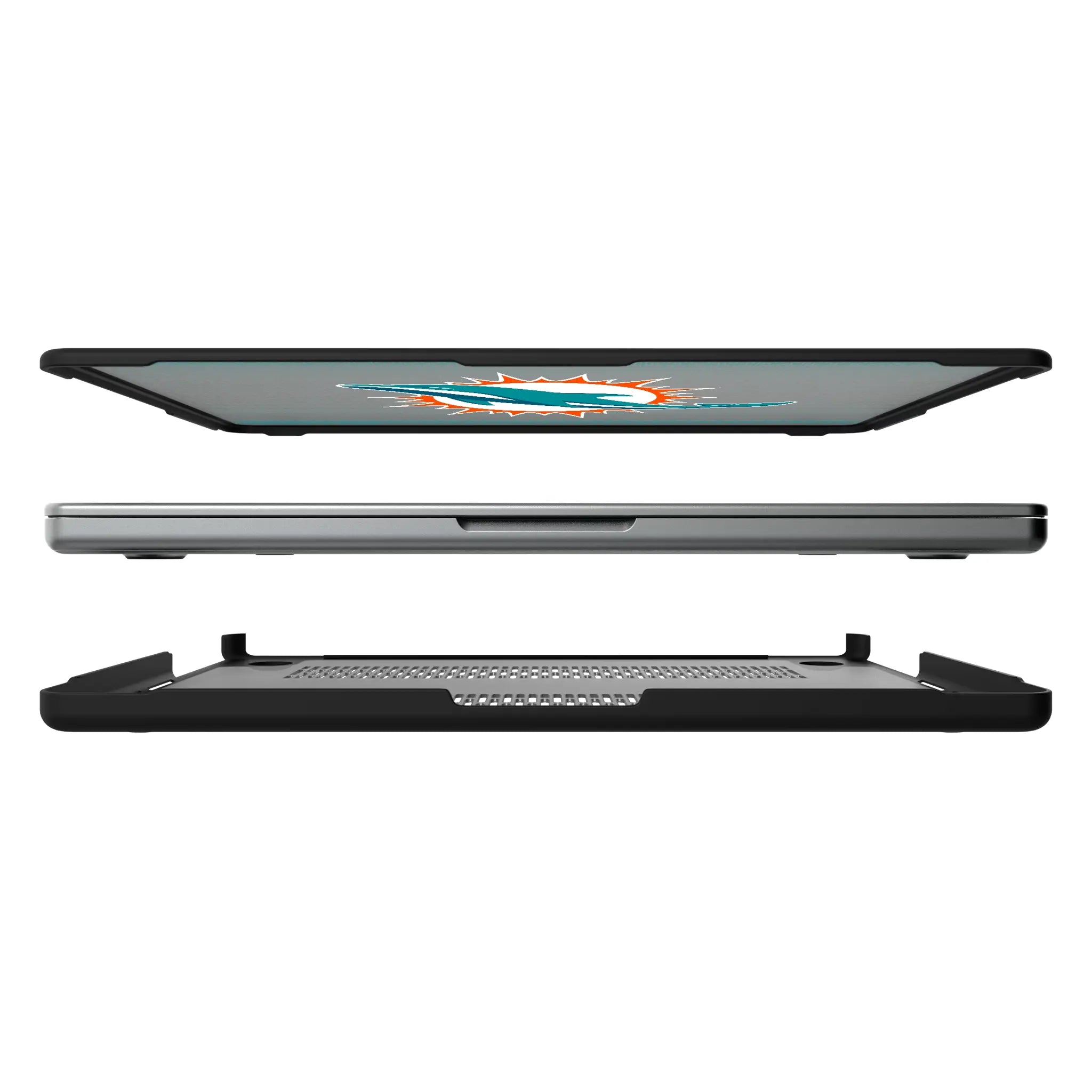 Miami Dolphins Linen MacBook Laptop Case for Apple MacBook