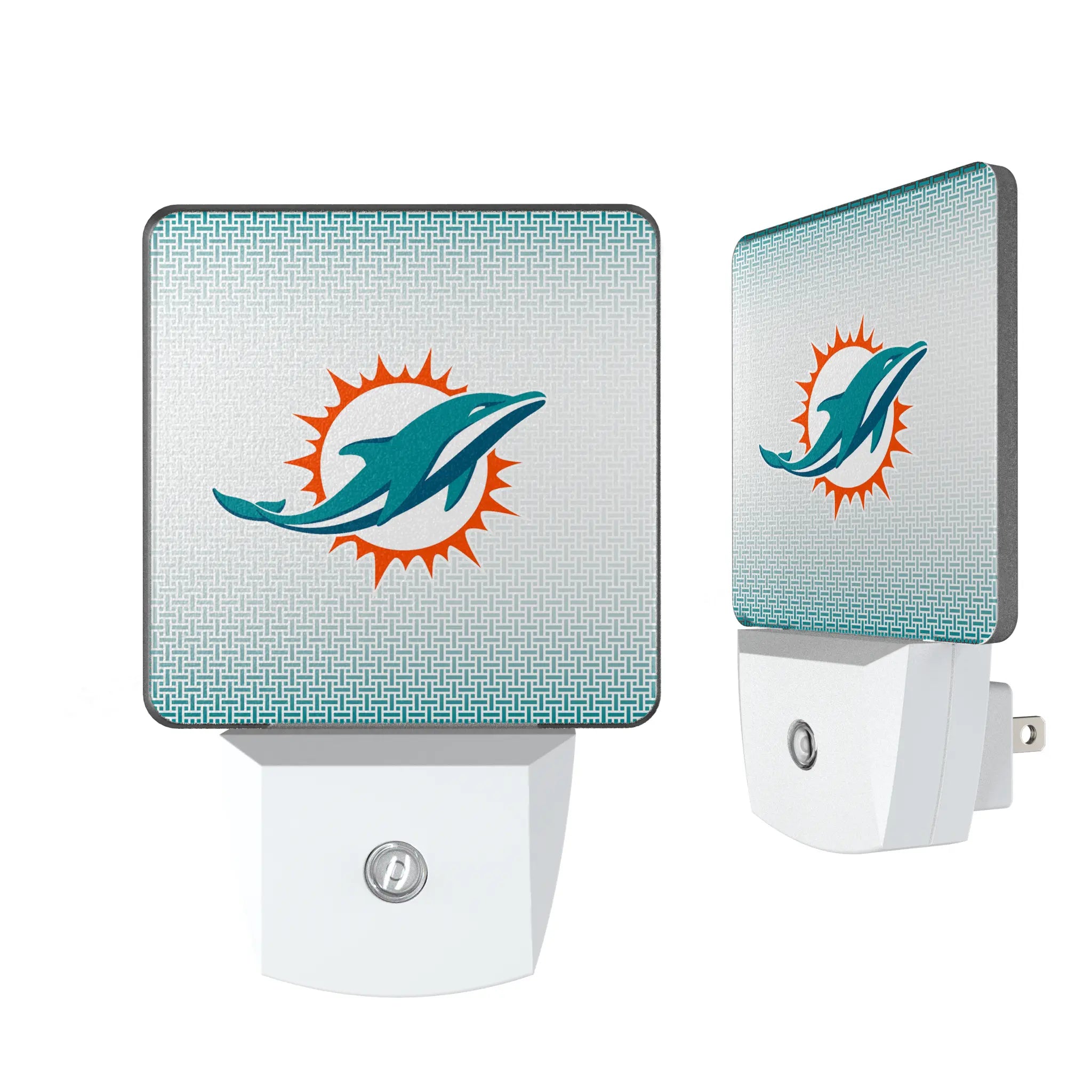 Miami Dolphins Linen Night Light 2-Pack