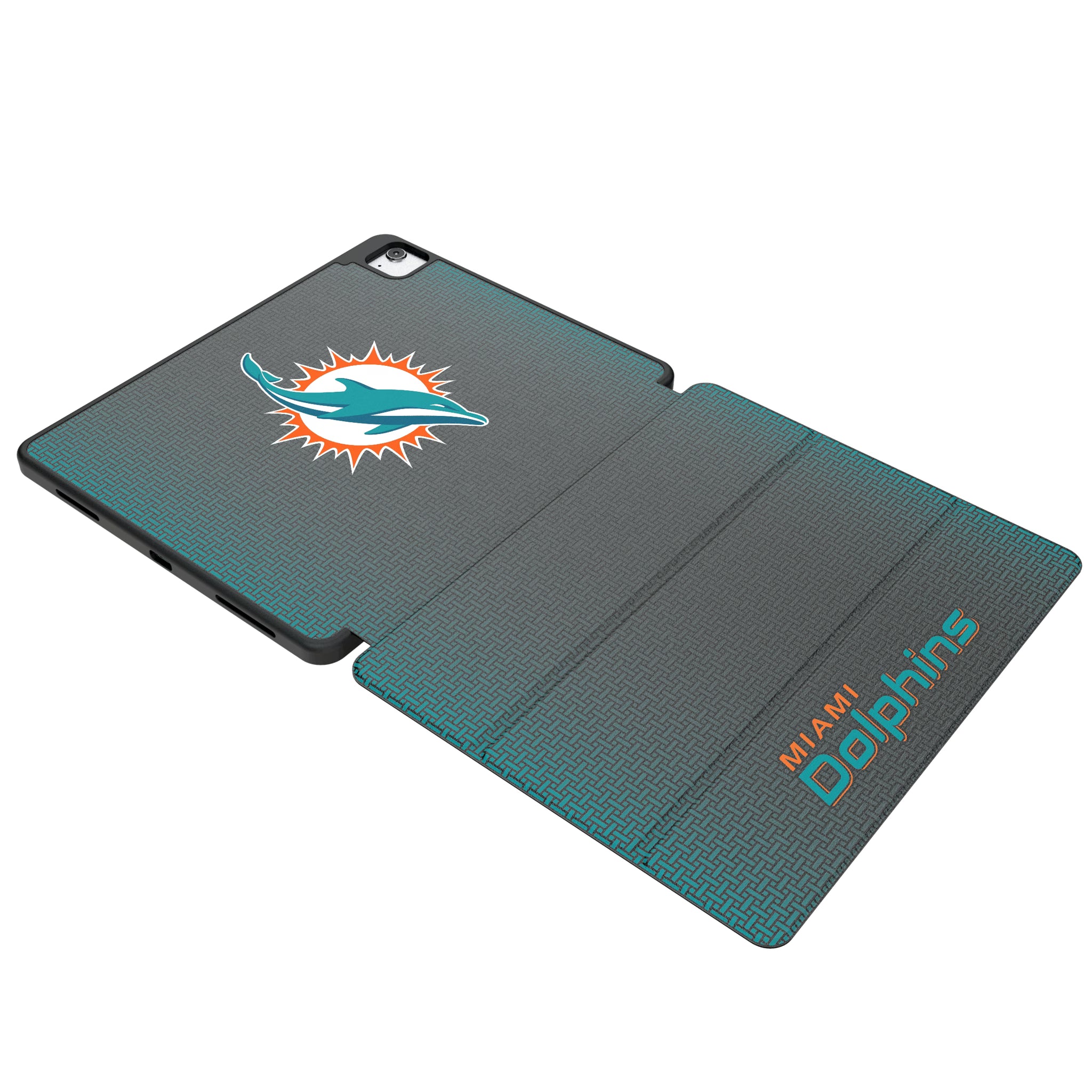 Miami Dolphins Linen iPad Tablet Case for Apple iPad