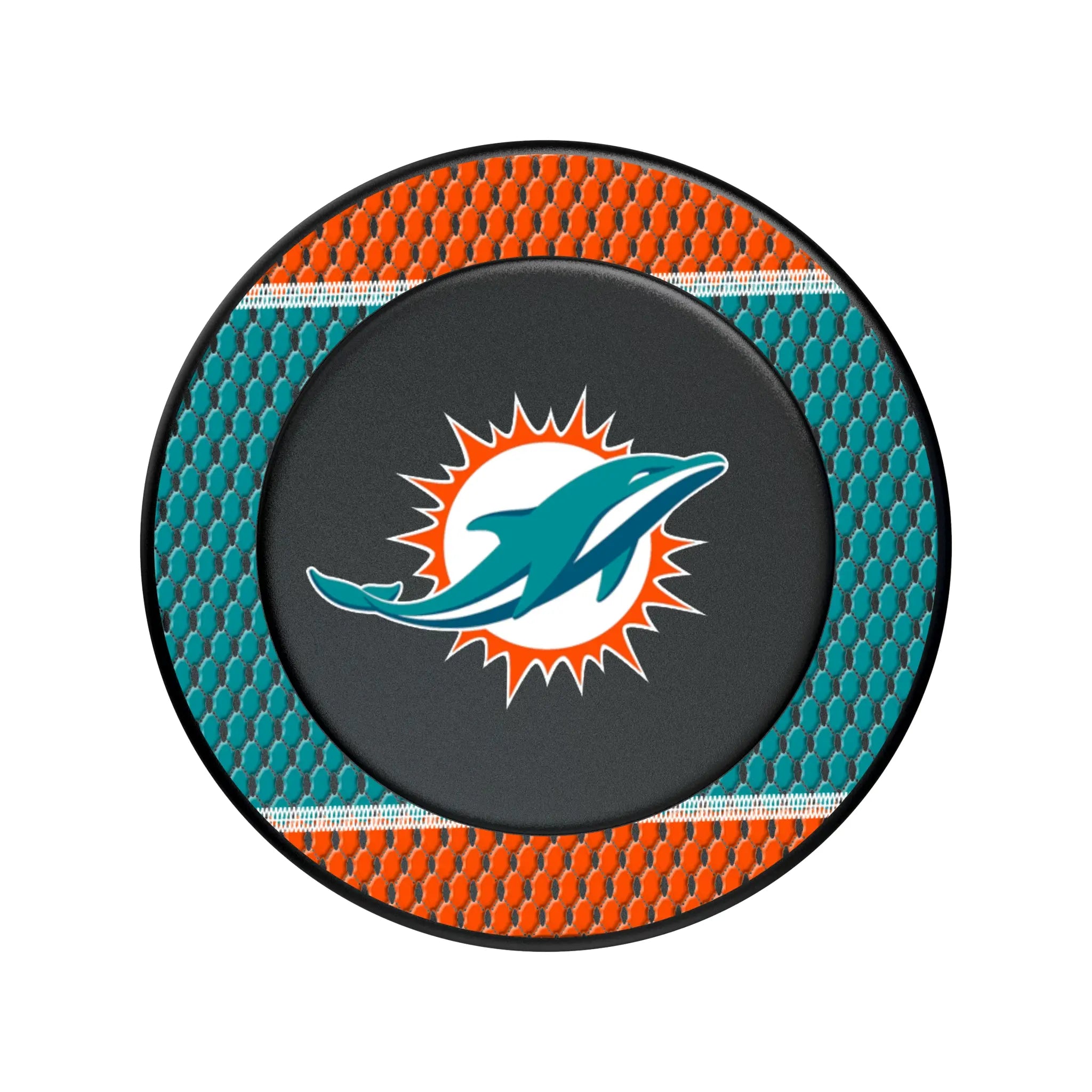 Miami Dolphins Mesh Popsockets Round Magnetic