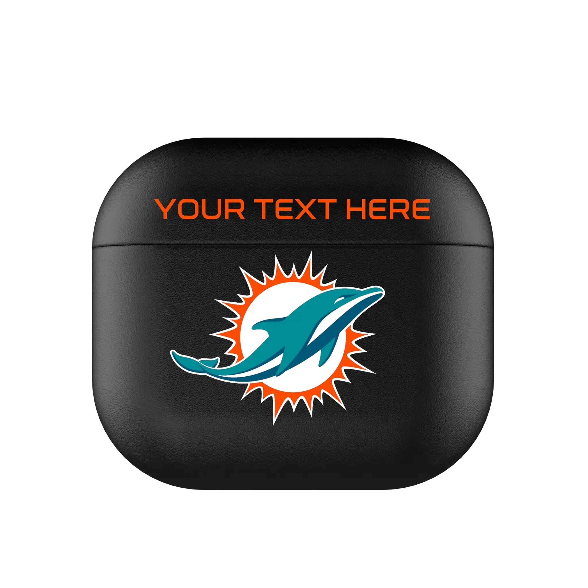 Miami Dolphins Personalized Insignia AirPods AirPod Case Cover#Device_AirPods 3rd Gen