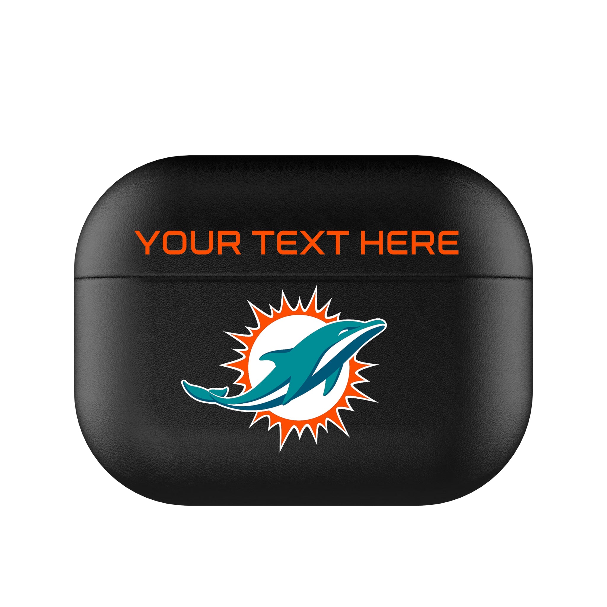 Miami Dolphins Personalized Insignia AirPods AirPod Case Cover#Device_AirPods Pro 2nd Gen