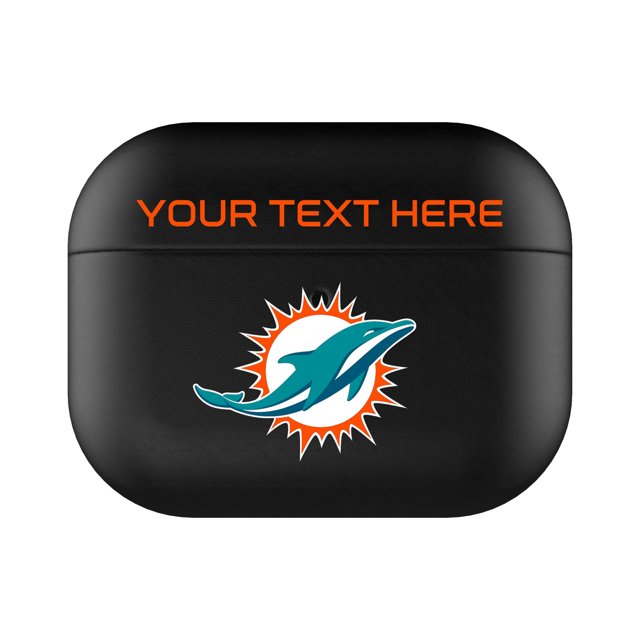 Miami Dolphins Personalized Insignia AirPods AirPod Case Cover#Device_AirPods Pro 3