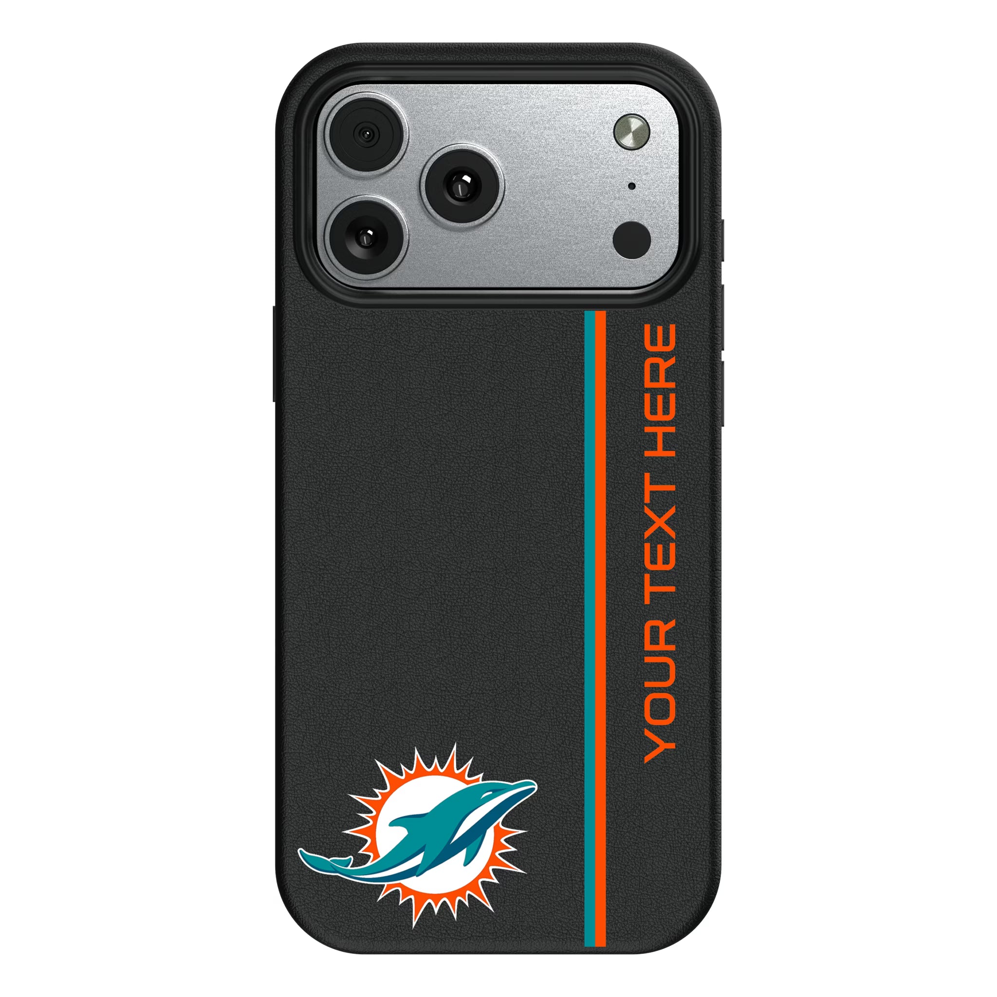 Miami Dolphins Personalized Sidebard iPhone MagSafe Compatible Phone Case for Apple iPhone#Device_iPhone 17 Pro Max