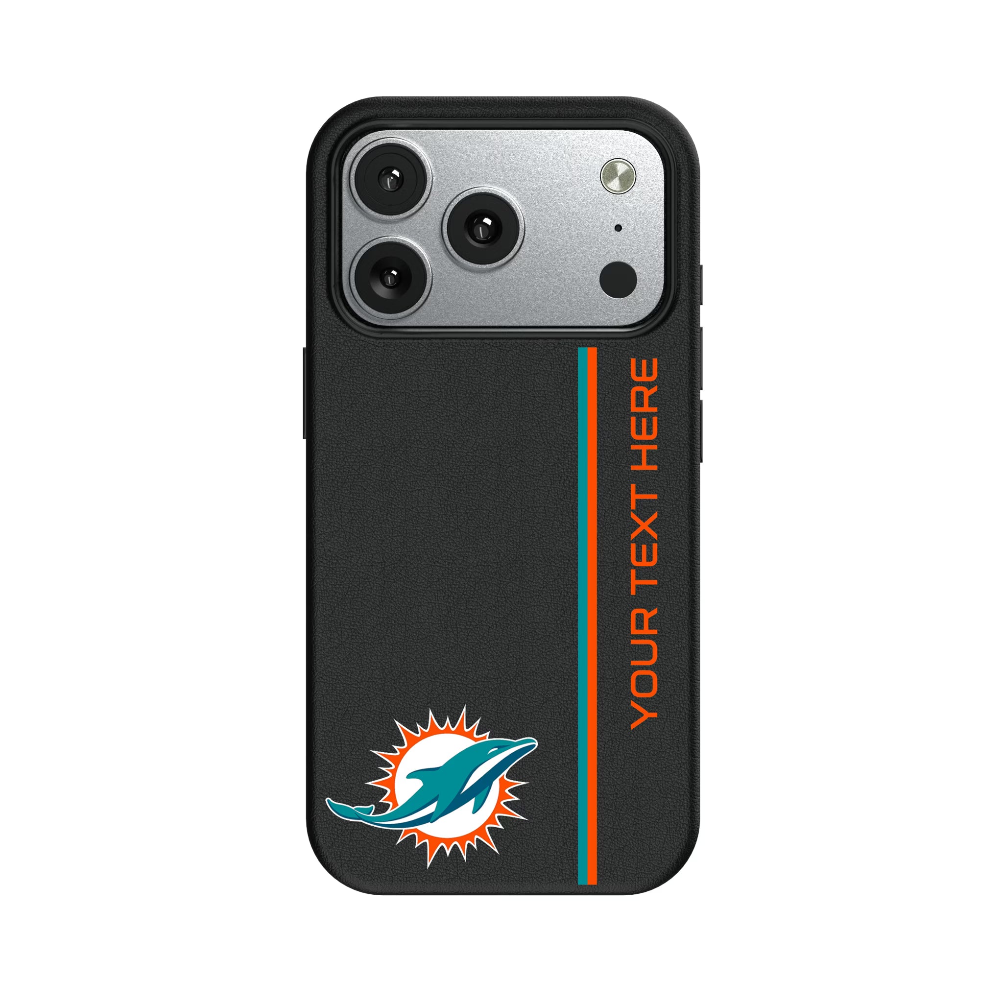 Miami Dolphins Personalized Sidebard iPhone MagSafe Compatible Phone Case for Apple iPhone#Device_iPhone 17 Pro