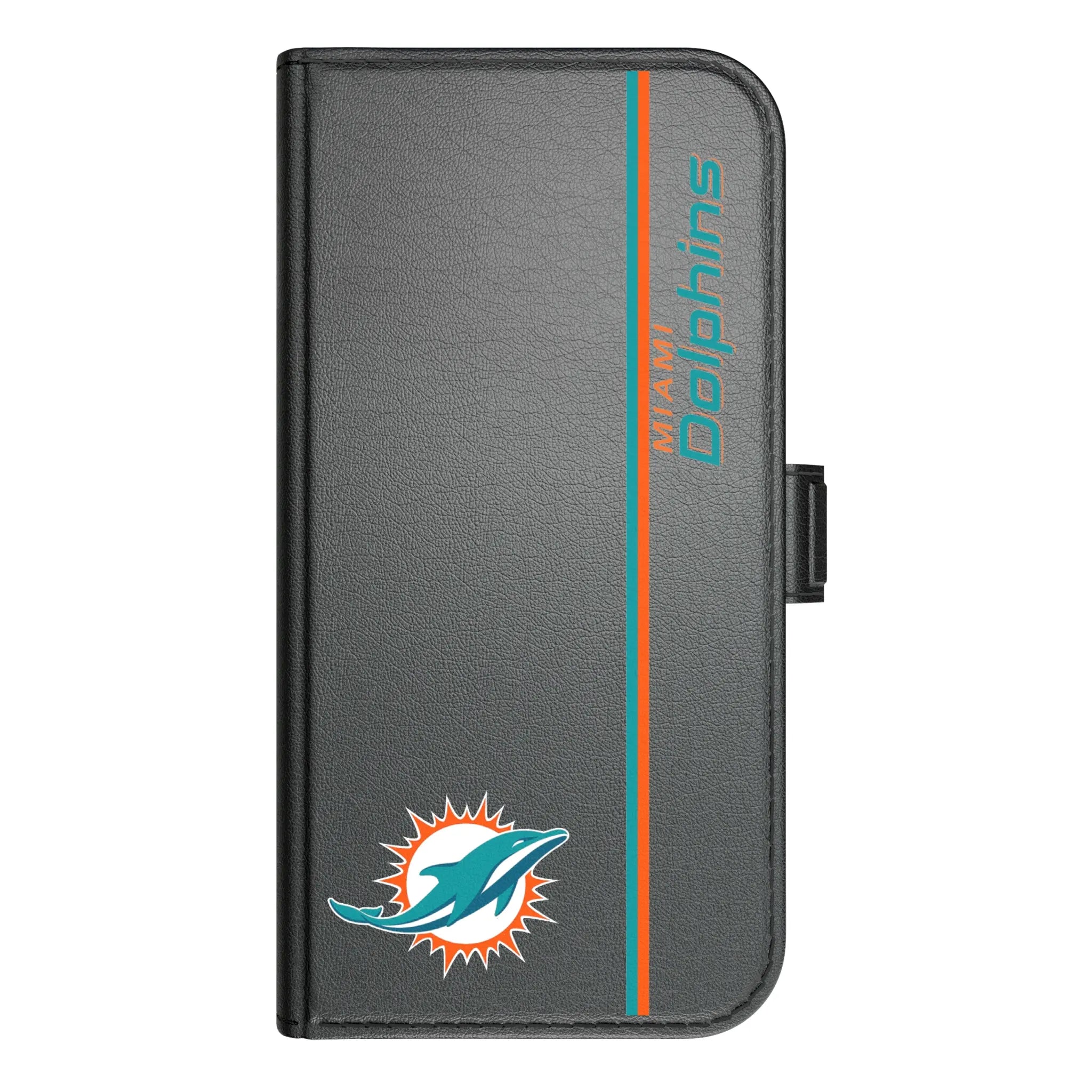 Miami Dolphins Sidebar iPhone Folio Phone Case for Apple iPhone#Device_iPhone 17