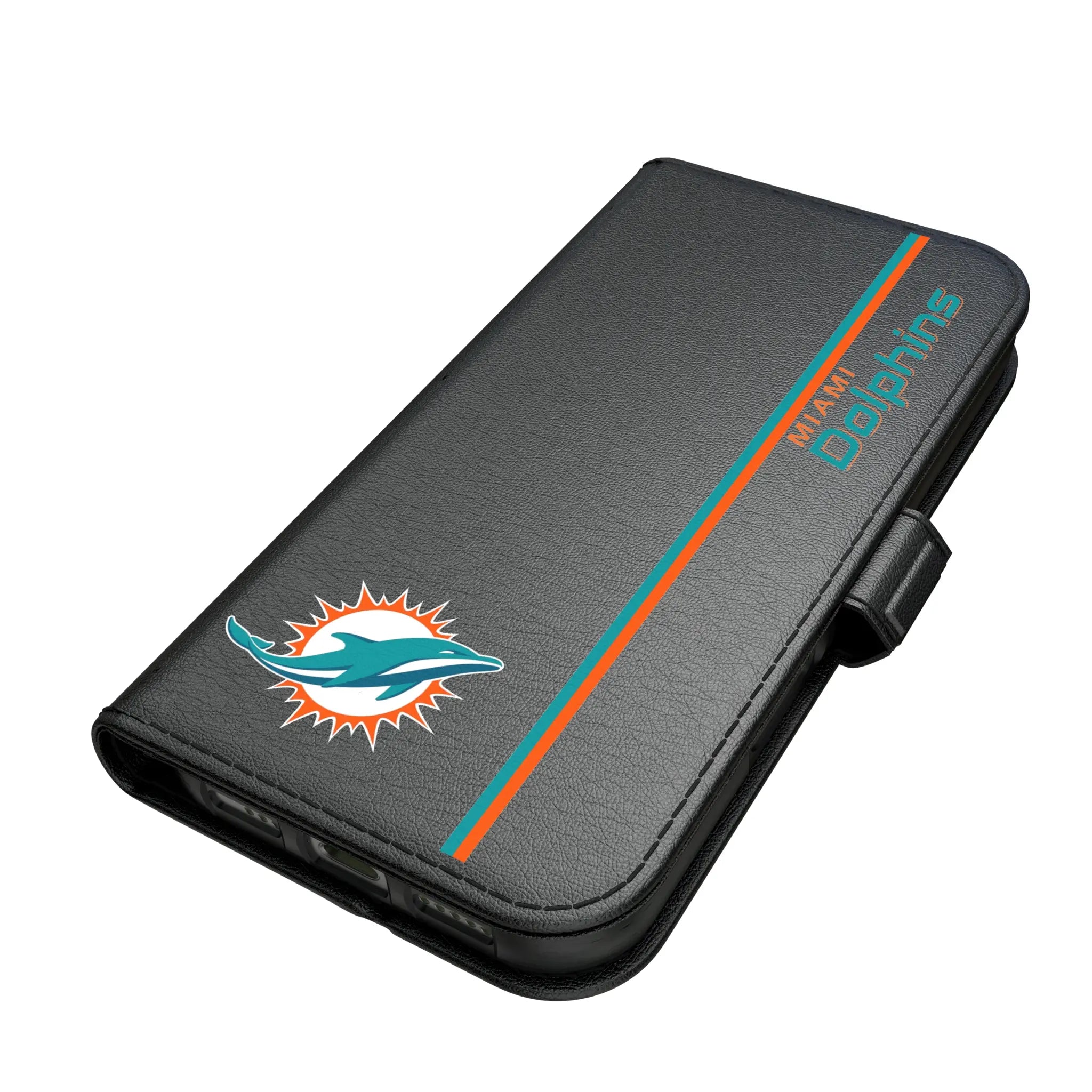 Miami Dolphins Sidebar iPhone Folio Phone Case for Apple iPhone#Device_iPhone 17 Pro