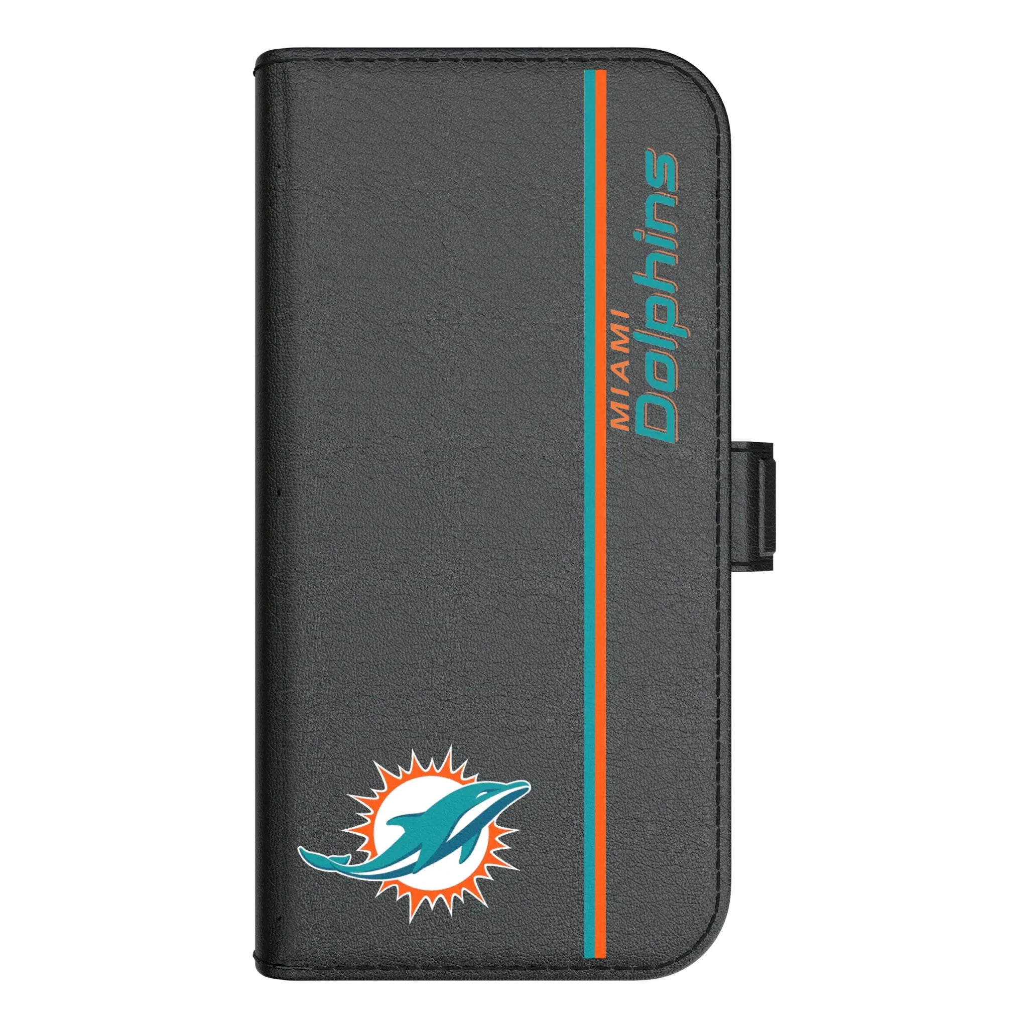 Miami Dolphins Sidebar iPhone Folio Phone Case for Apple iPhone#Device_iPhone 17 Pro