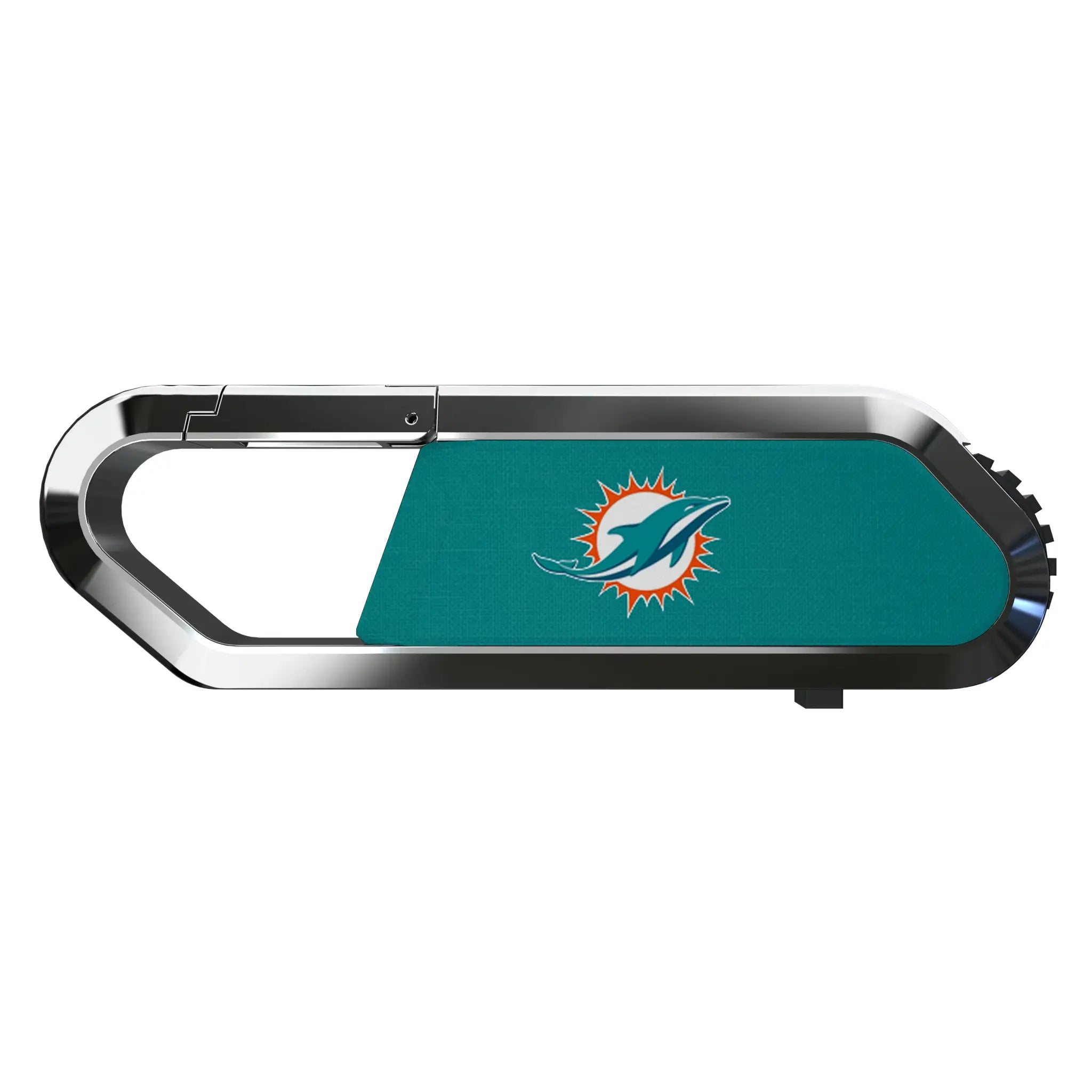 Miami Dolphins Solid USB 64GB Clip Style Flash Drive