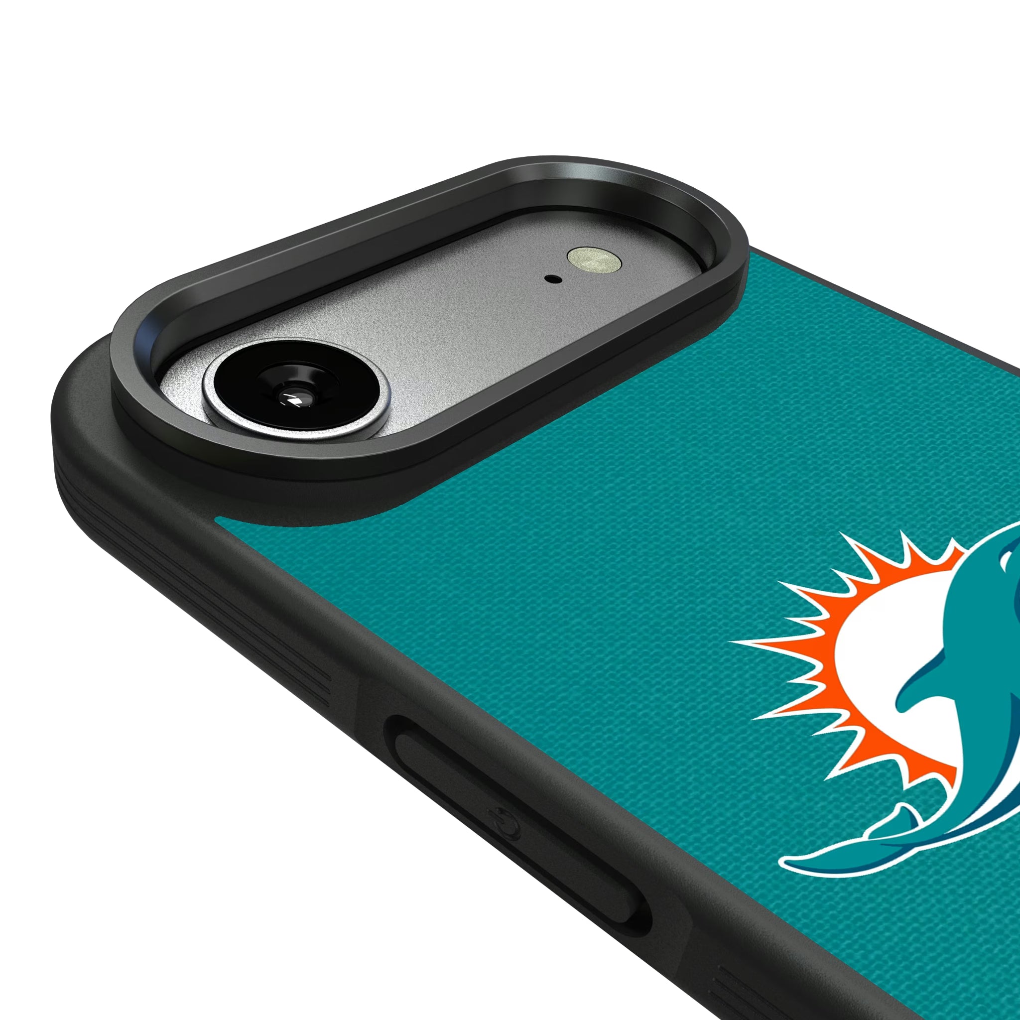 Miami Dolphins Stripe iPhone Bump Phone Case for Apple iPhone - Detail#Device_iPhone Air