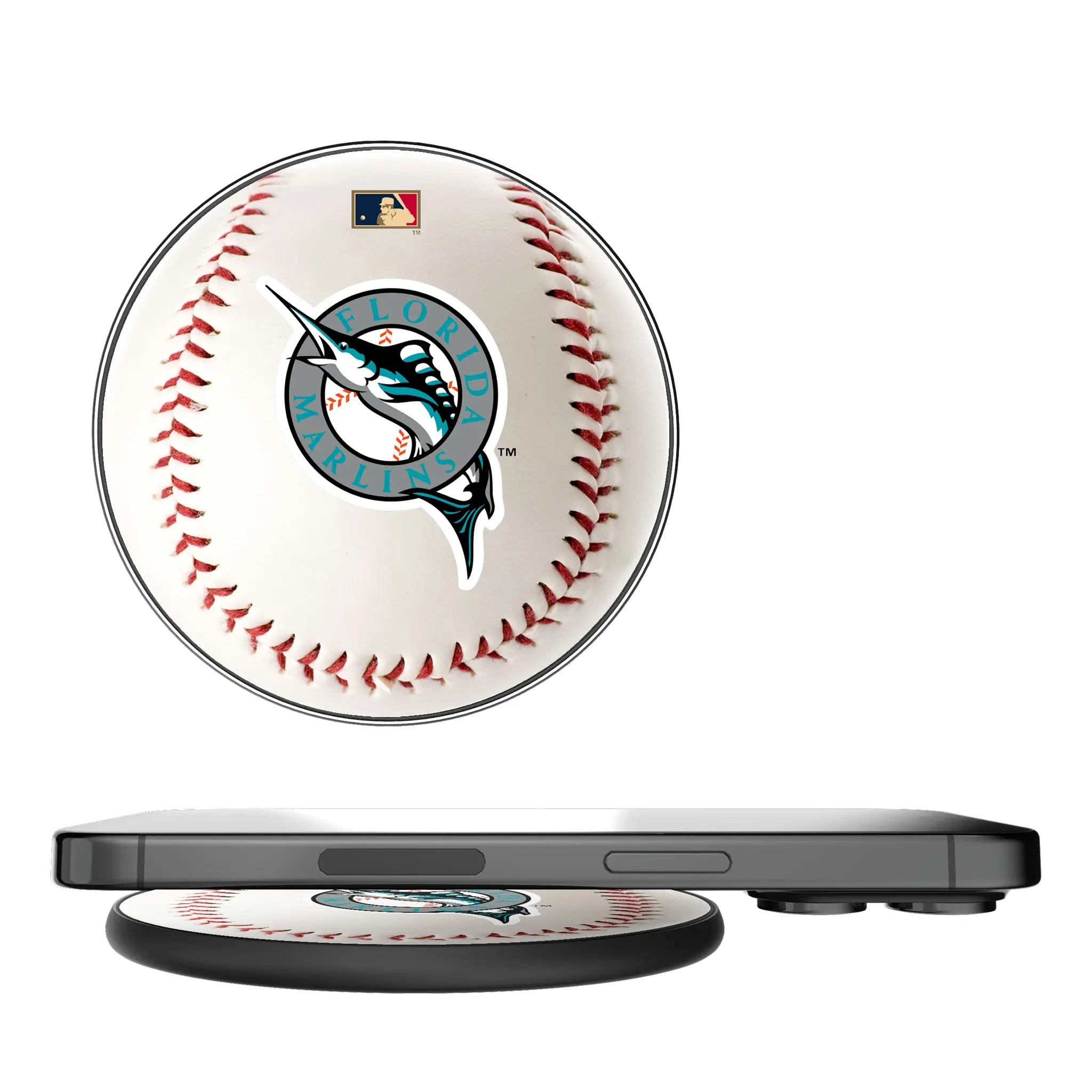 Miami Marlins 1993-2011 - Cooperstown Collection Baseball 15-Watt Wireless Charger