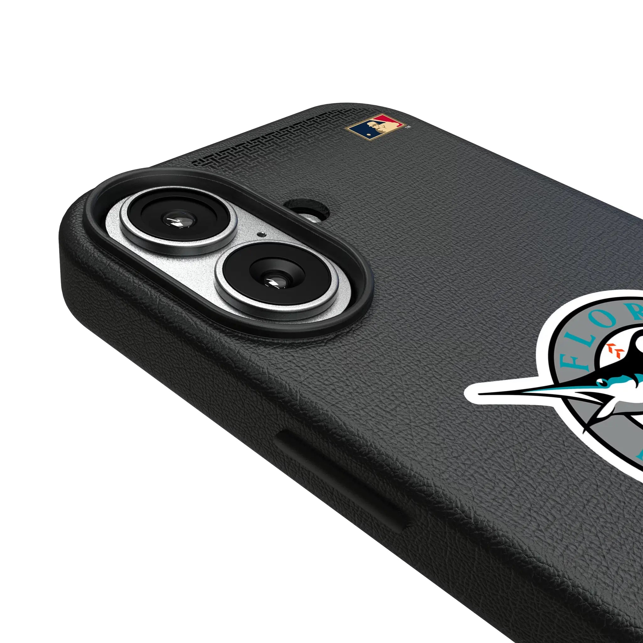 Miami Marlins 1993-2011 - Cooperstown Collection Linen iPhone MagSafe Compatible Phone Case for Apple iPhone - Detail#Device_iPhone 17
