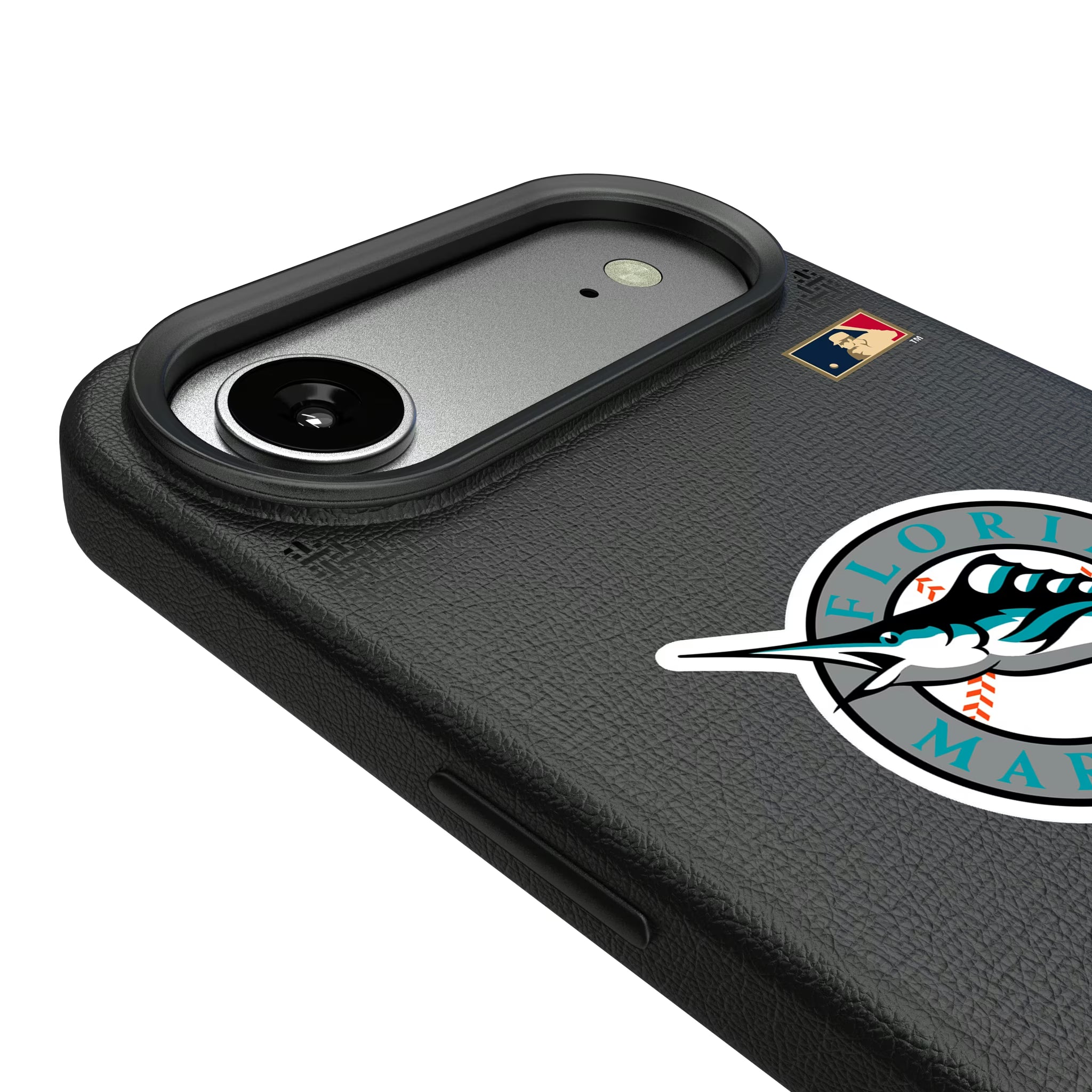 Miami Marlins 1993-2011 - Cooperstown Collection Linen iPhone MagSafe Compatible Phone Case for Apple iPhone - Detail#Device_iPhone Air