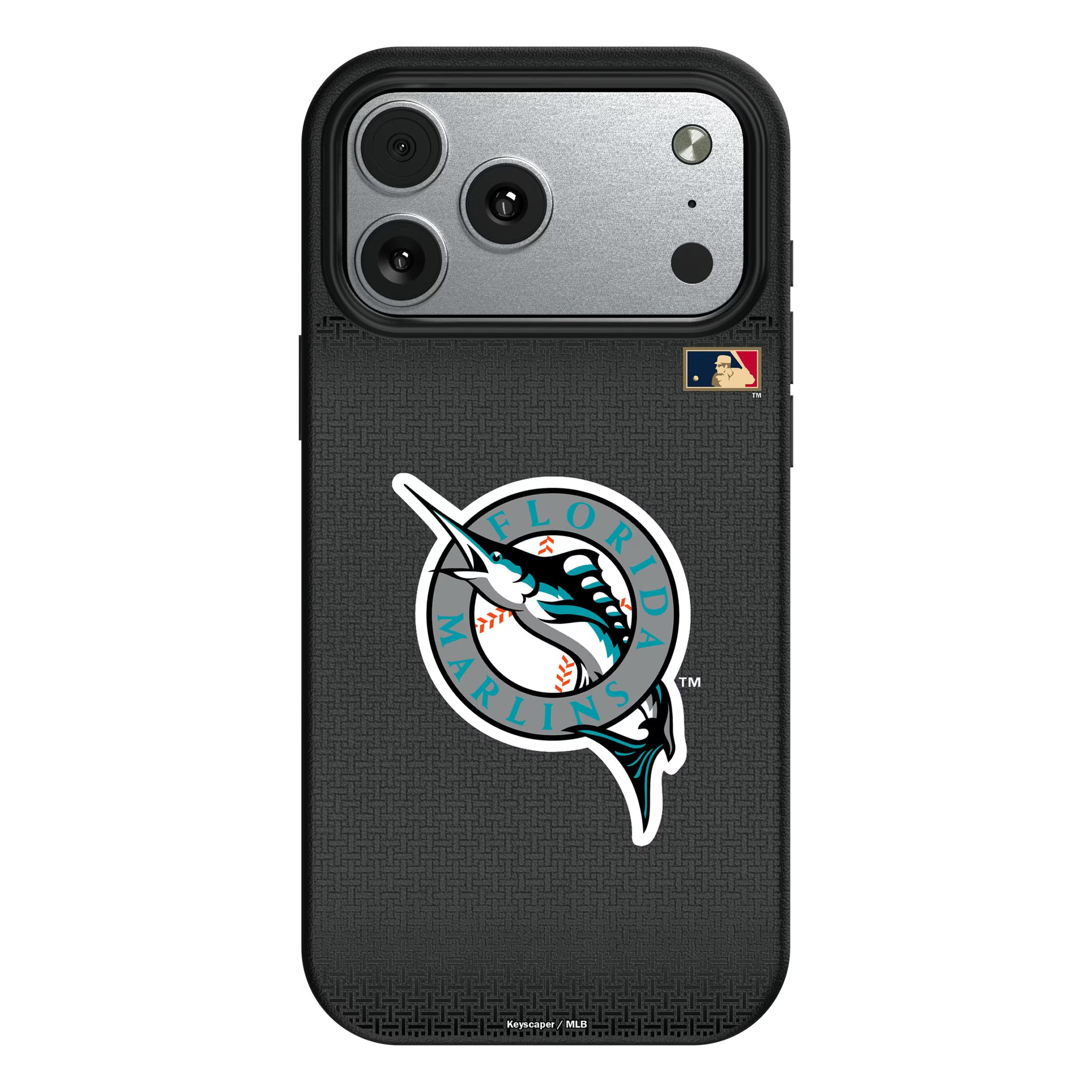 Miami Marlins 1993-2011 - Cooperstown Collection Linen iPhone MagSafe Compatible Phone Case for Apple iPhone#Device_iPhone 17 Pro Max