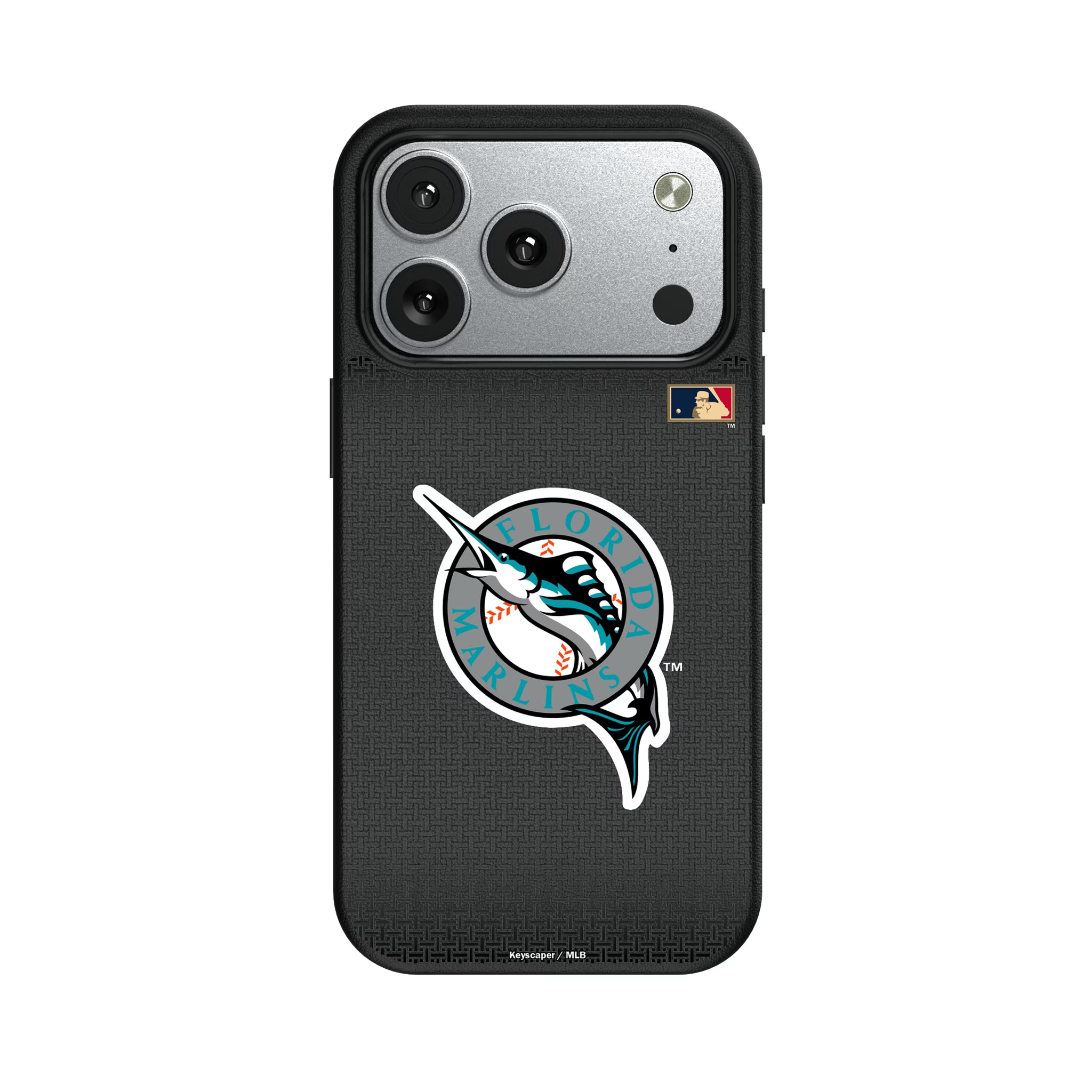 Miami Marlins 1993-2011 - Cooperstown Collection Linen iPhone MagSafe Compatible Phone Case for Apple iPhone#Device_iPhone 17 Pro