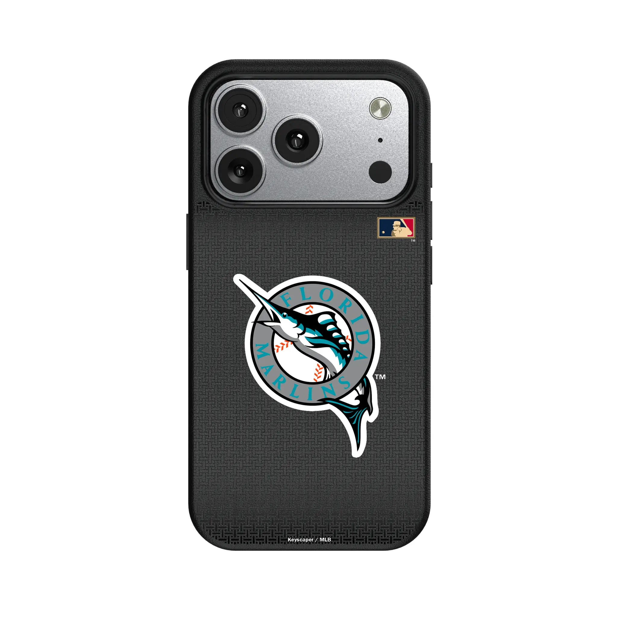 Miami Marlins 1993-2011 - Cooperstown Collection Linen iPhone MagSafe Compatible Phone Case for Apple iPhone#Device_iPhone 17 Pro