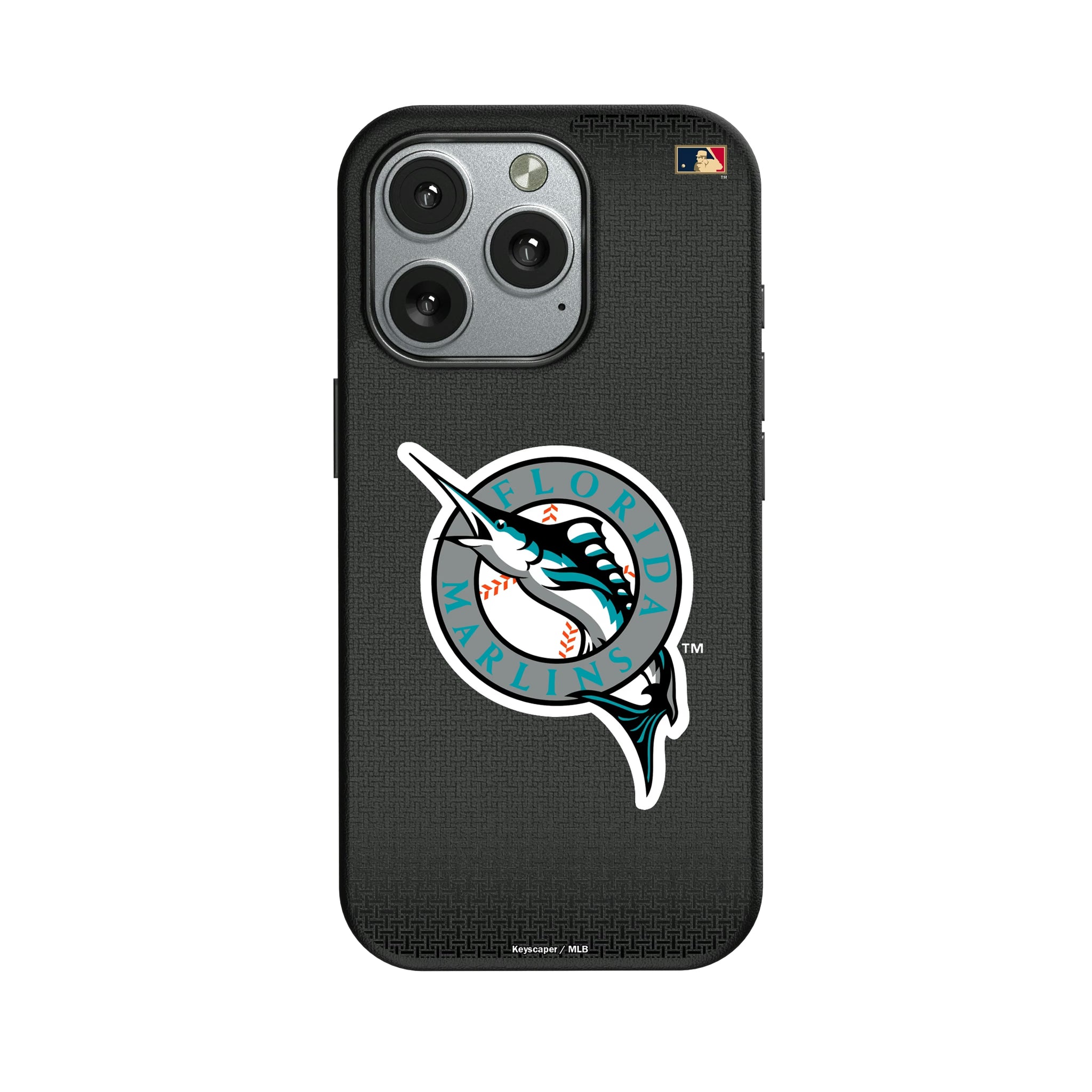 Miami Marlins 1993-2011 - Cooperstown Collection Linen iPhone MagSafe Compatible Phone Case for Apple iPhone