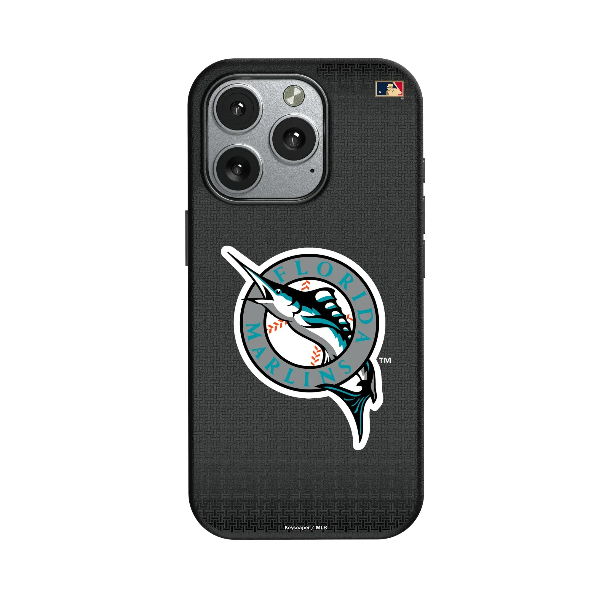 Miami Marlins 1993-2011 - Cooperstown Collection Linen iPhone MagSafe Compatible Phone Case for Apple iPhone