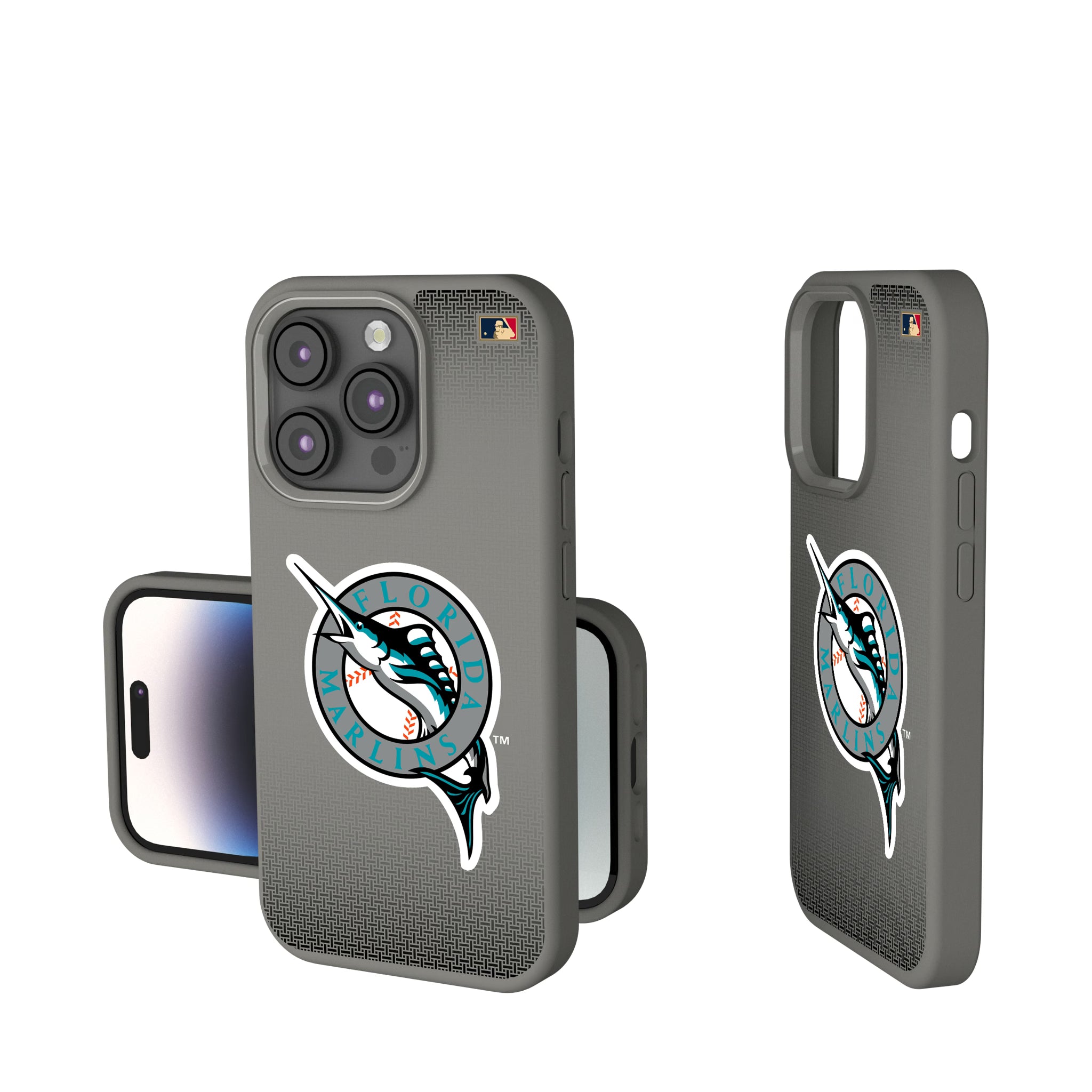 Miami Marlins 1993-2011 - Cooperstown Collection Linen iPhone Soft Touch Phone Case for Apple iPhone
