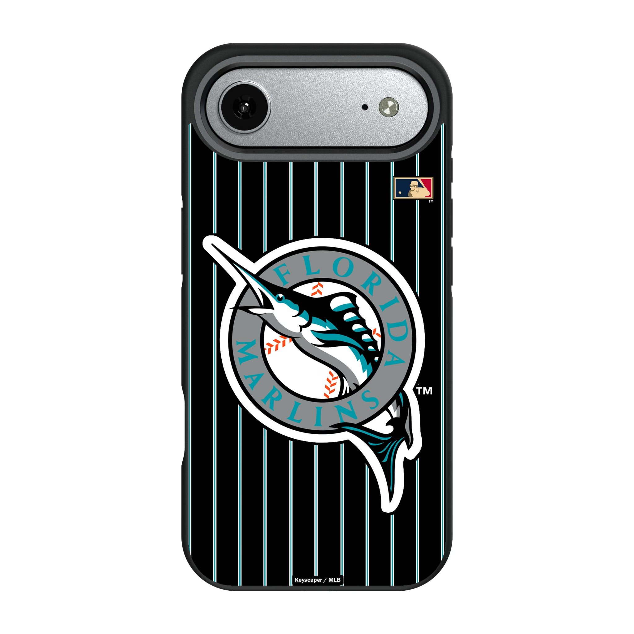 Miami Marlins 1993-2011 - Cooperstown Collection Pinstripe iPhone Bump Phone Case for Apple iPhone#Device_iPhone Air