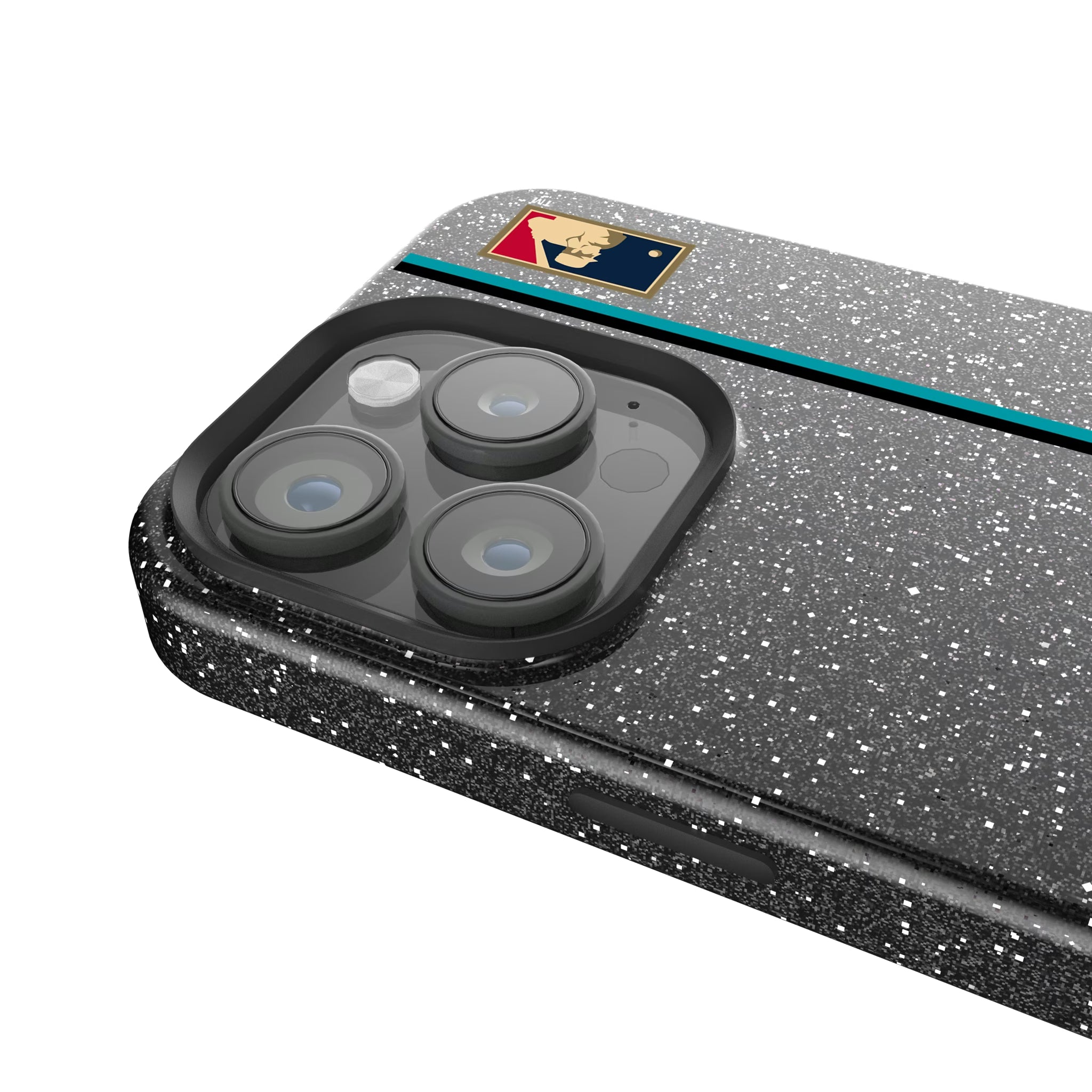 Miami Marlins 1993-2011 - Cooperstown Collection Sidebar iPhone Bling Phone Case for Apple iPhone - Detail