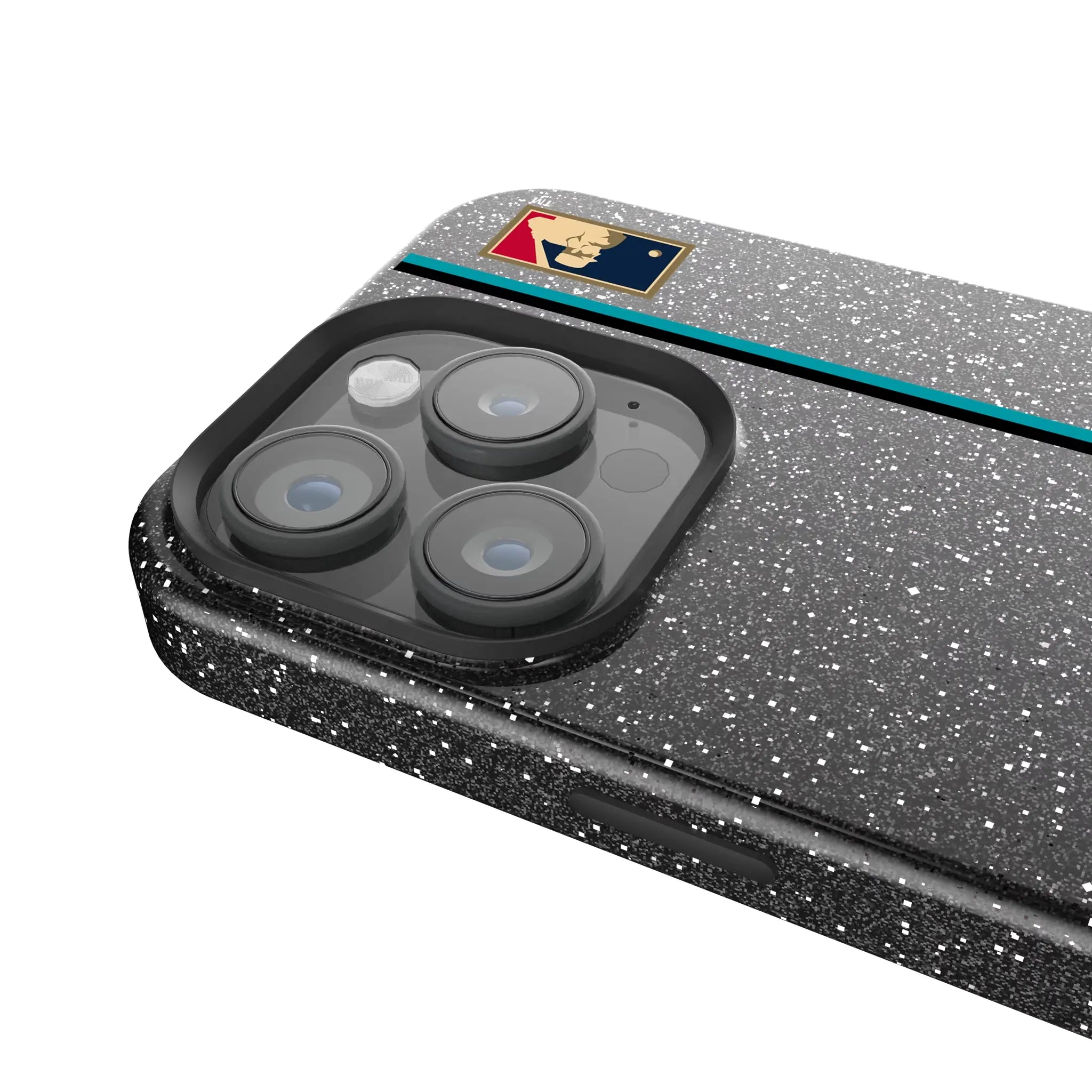 Miami Marlins 1993-2011 - Cooperstown Collection Sidebar iPhone Bling Phone Case for Apple iPhone - Detail