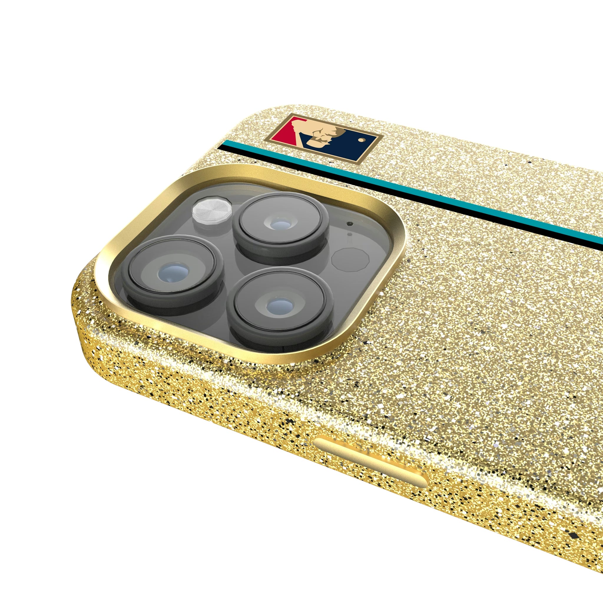 Miami Marlins 1993-2011 - Cooperstown Collection Sidebar iPhone Bling Phone Case for Apple iPhone - Detail