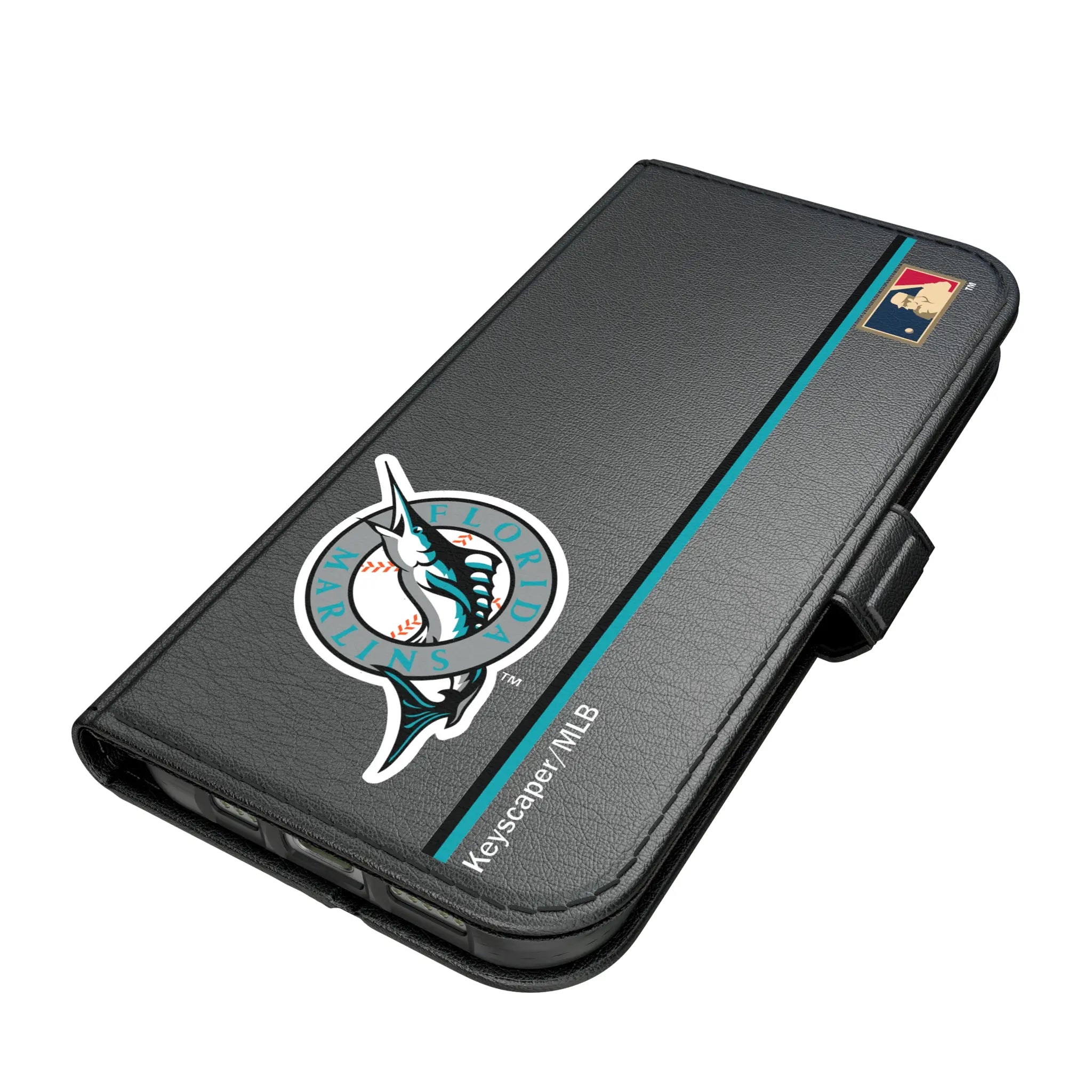Miami Marlins 1993-2011 - Cooperstown Collection Sidebar iPhone Folio Phone Case for Apple iPhone#Device_iPhone 17