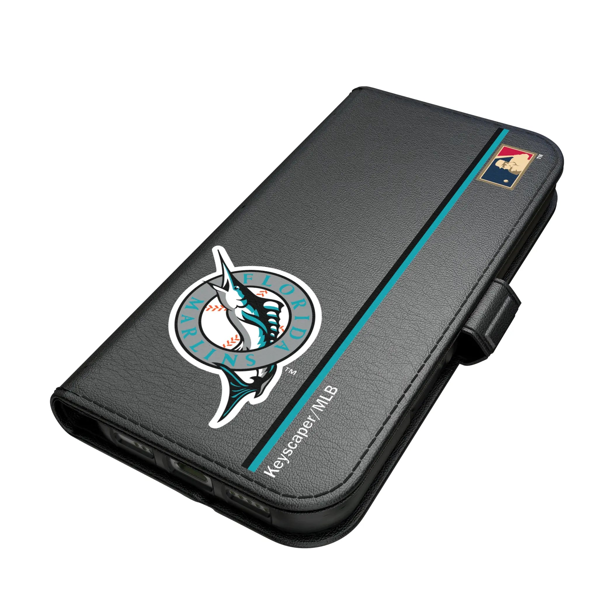 Miami Marlins 1993-2011 - Cooperstown Collection Sidebar iPhone Folio Phone Case for Apple iPhone#Device_iPhone 17 Pro