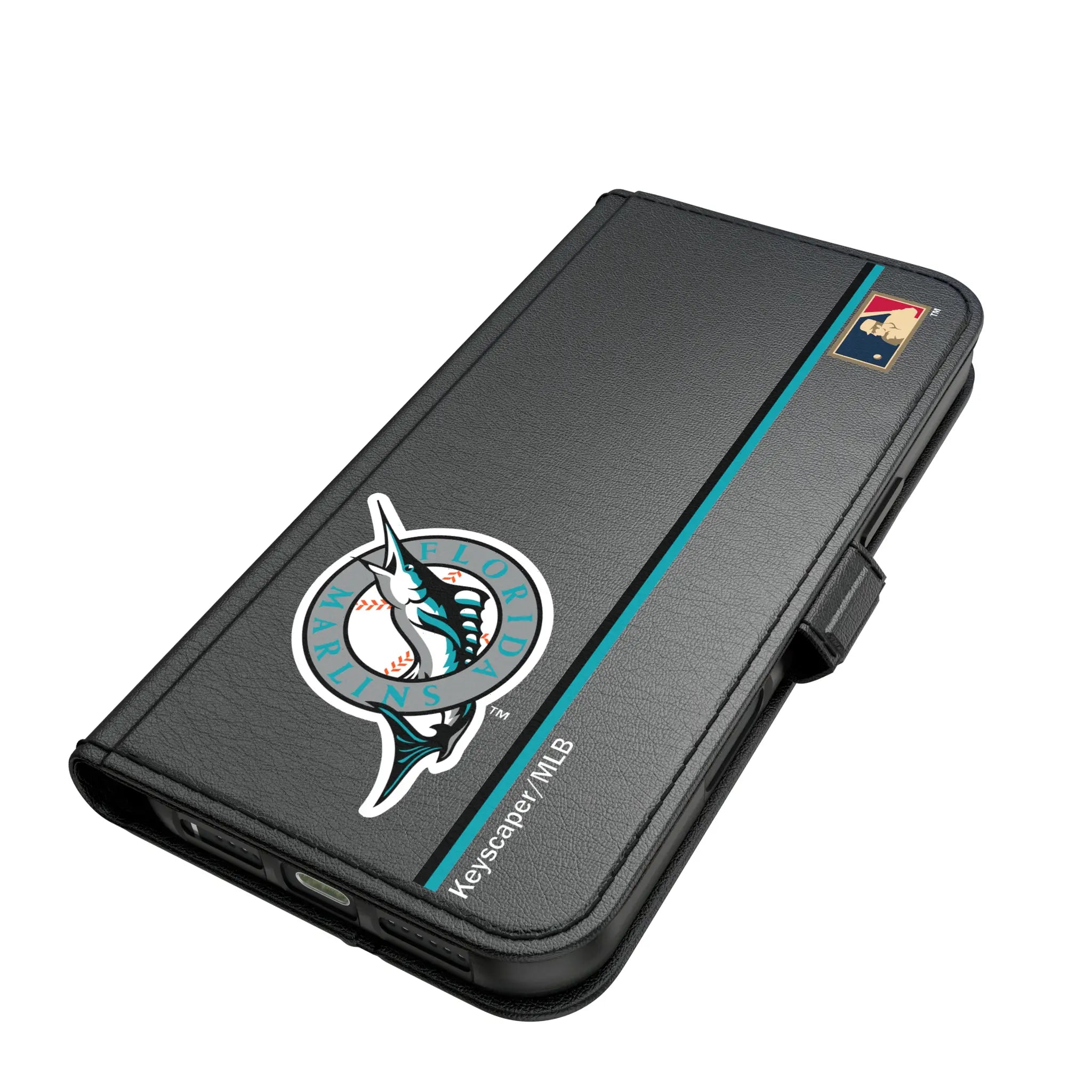 Miami Marlins 1993-2011 - Cooperstown Collection Sidebar iPhone Folio Phone Case for Apple iPhone#Device_iPhone 17 Pro Max