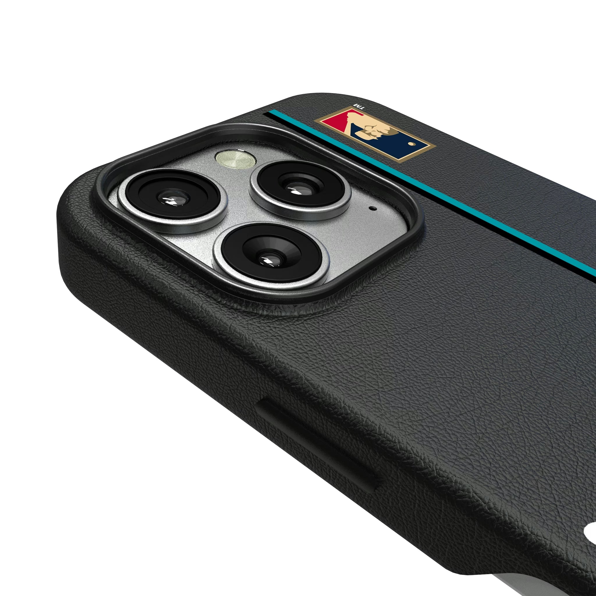 Miami Marlins 1993-2011 - Cooperstown Collection Sidebar iPhone MagSafe Compatible Phone Case for Apple iPhone - Detail