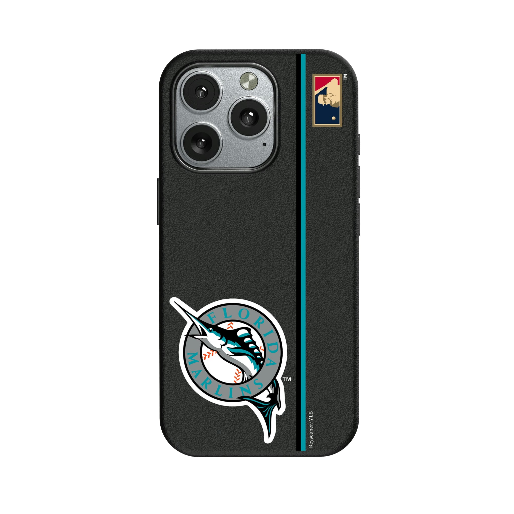 Miami Marlins 1993-2011 - Cooperstown Collection Sidebar iPhone MagSafe Compatible Phone Case for Apple iPhone