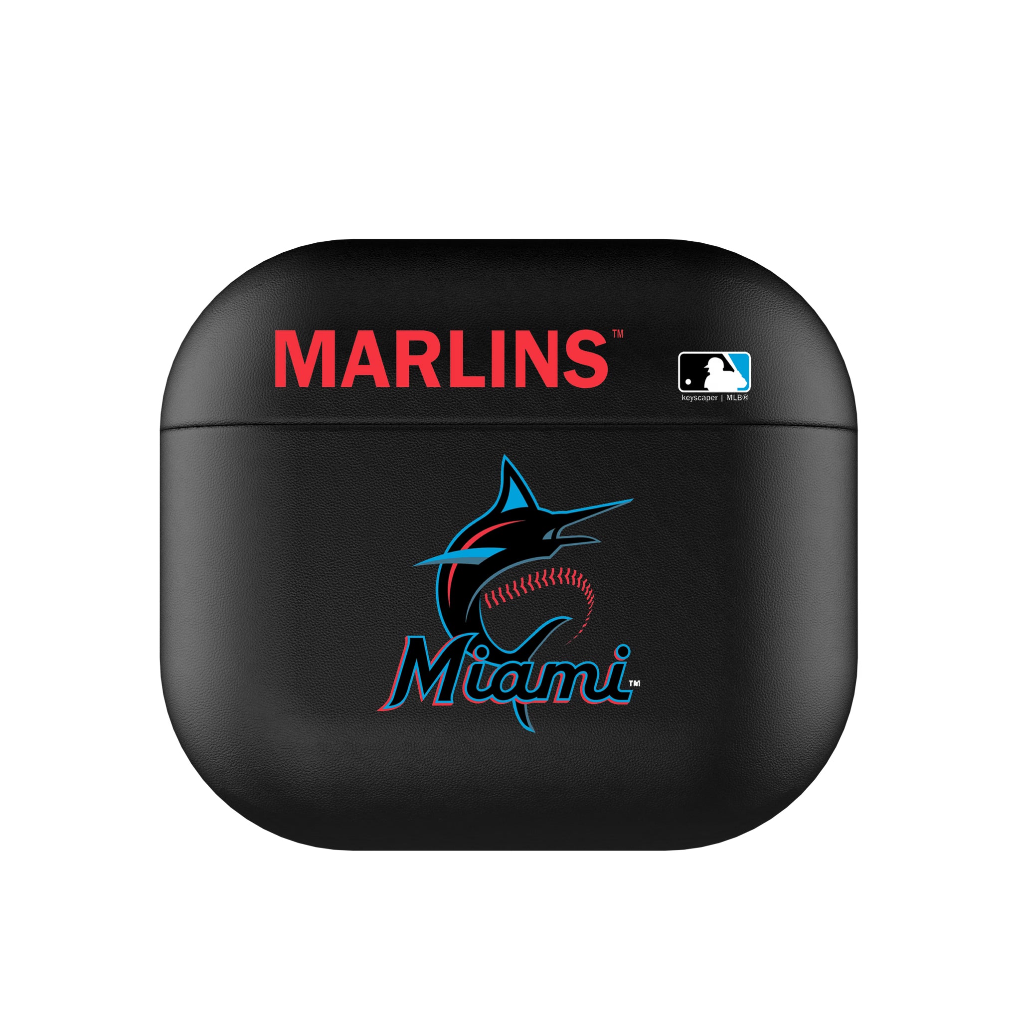 Miami Marlins Insignia AirPods AirPod Case Cover#Device_AirPods 3rd Gen