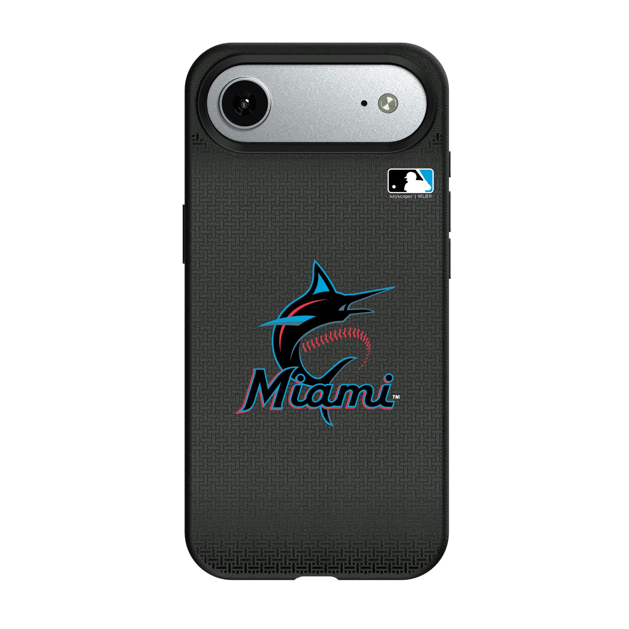 Miami Marlins Linen iPhone MagSafe Compatible Phone Case for Apple iPhone#Device_iPhone Air