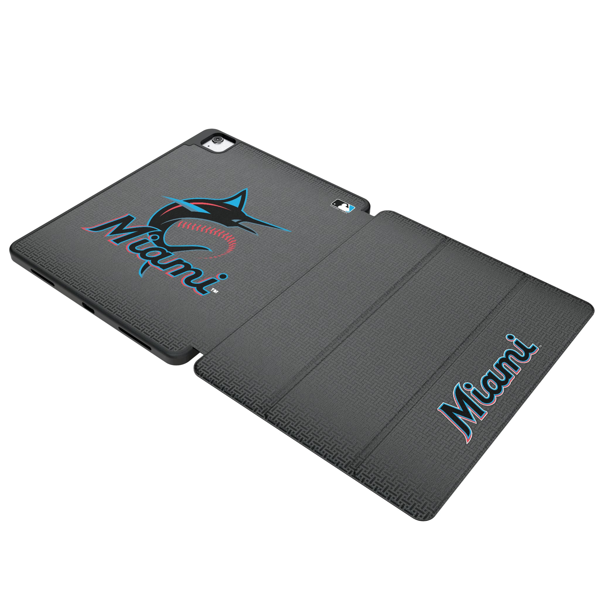 Miami Marlins Linen iPad Tablet Case for Apple iPad