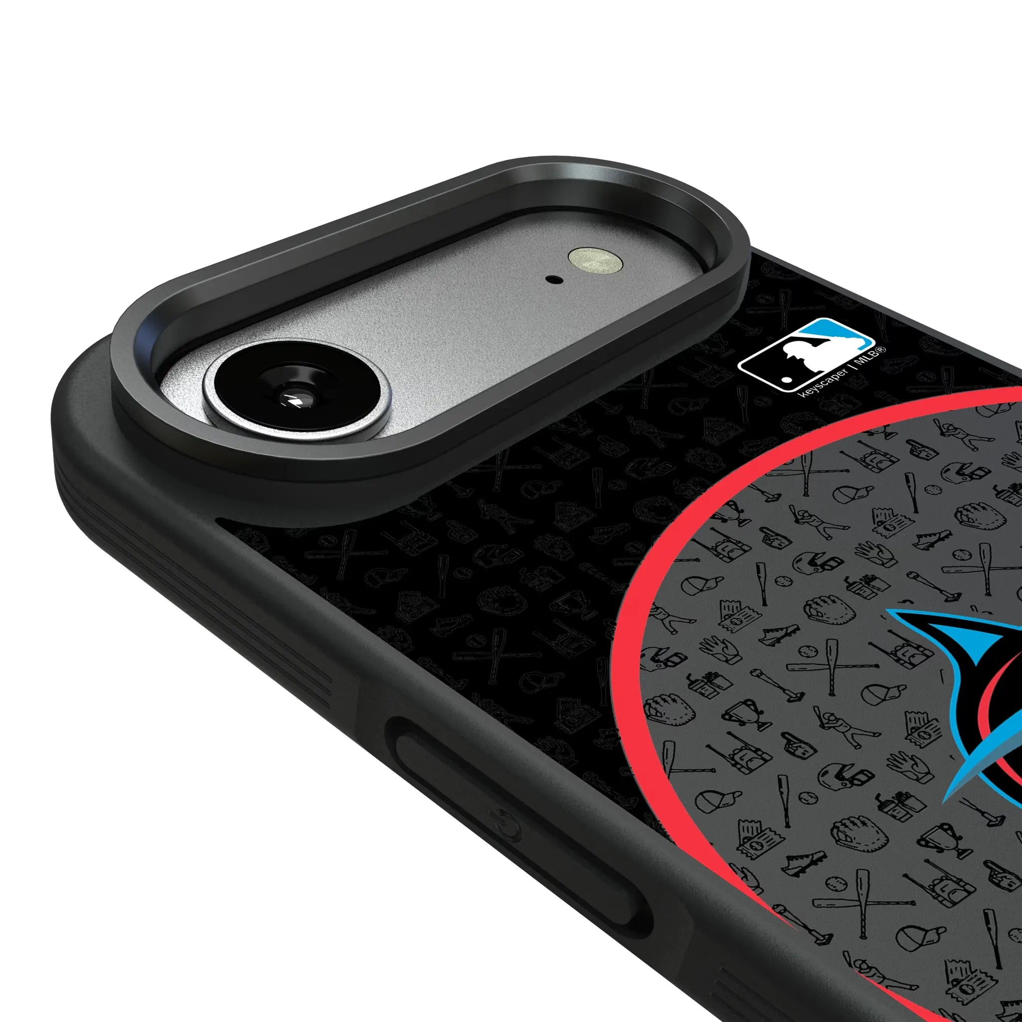 Miami Marlins Personalized Circle iPhone Bump Phone Case for Apple iPhone - Detail#Device_iPhone Air