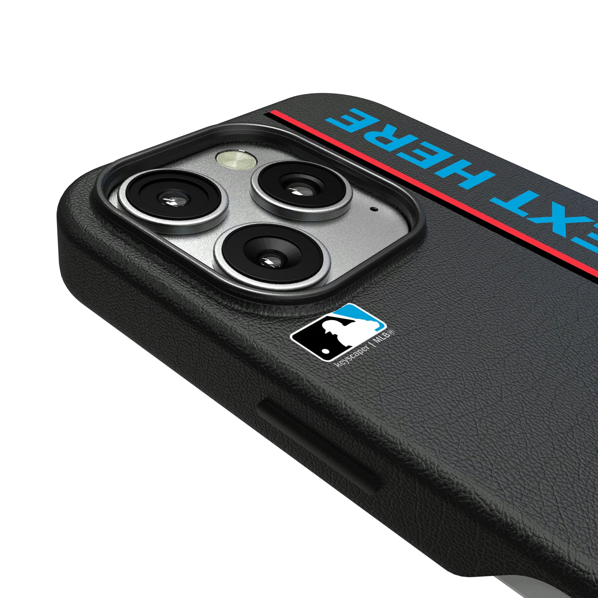 Miami Marlins Personalized Sidebard iPhone MagSafe Compatible Phone Case for Apple iPhone - Detail