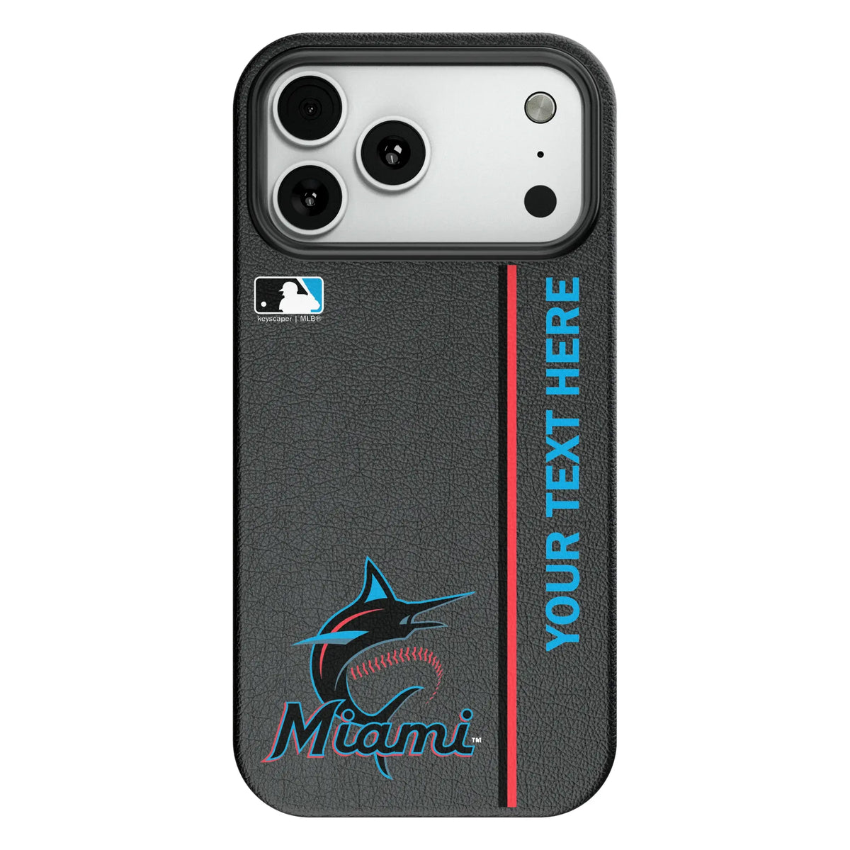 Miami Marlins Personalized Sidebard MagSafe Compatible Phone Case for Apple iPhone