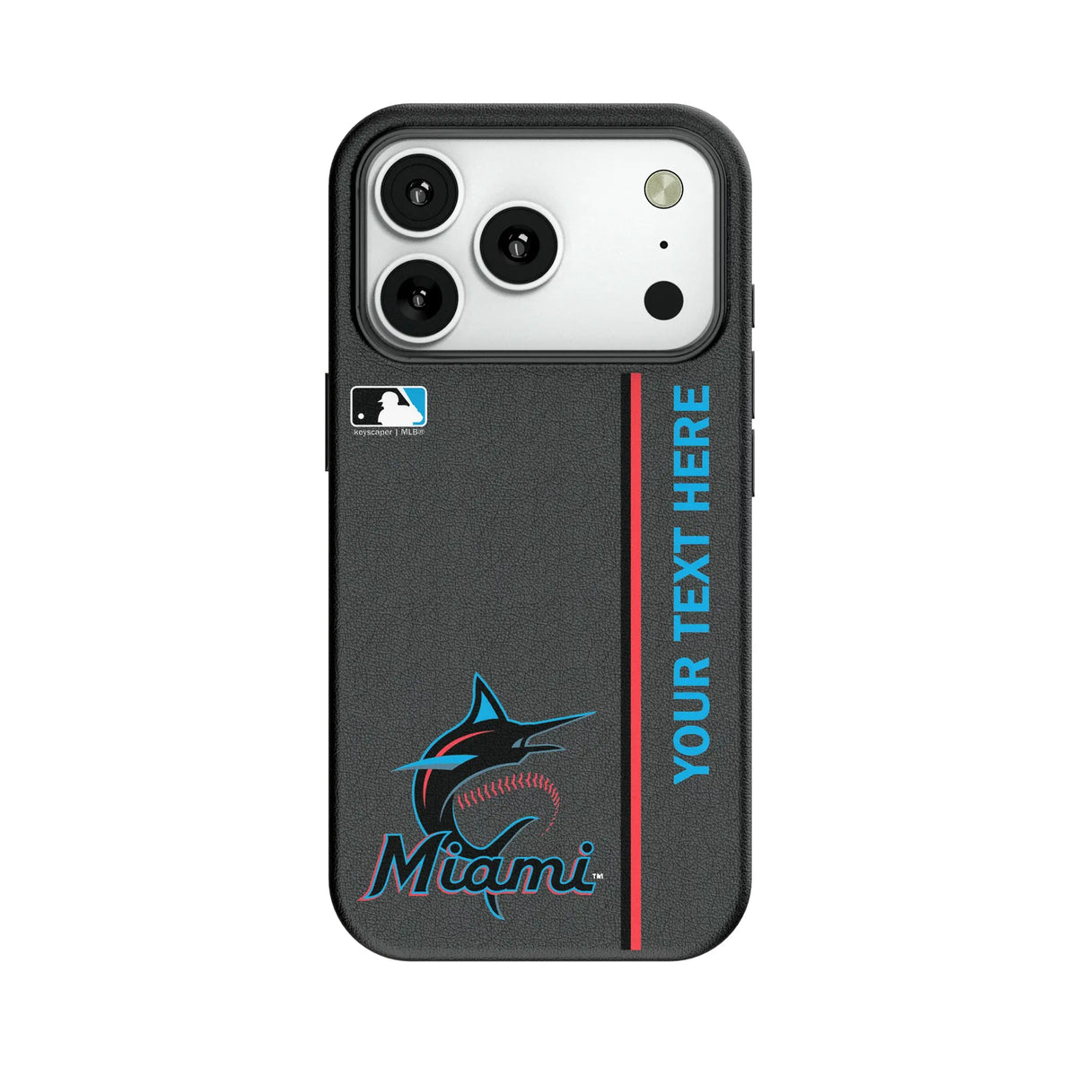 Miami Marlins Personalized Sidebard MagSafe Compatible Phone Case for Apple iPhone