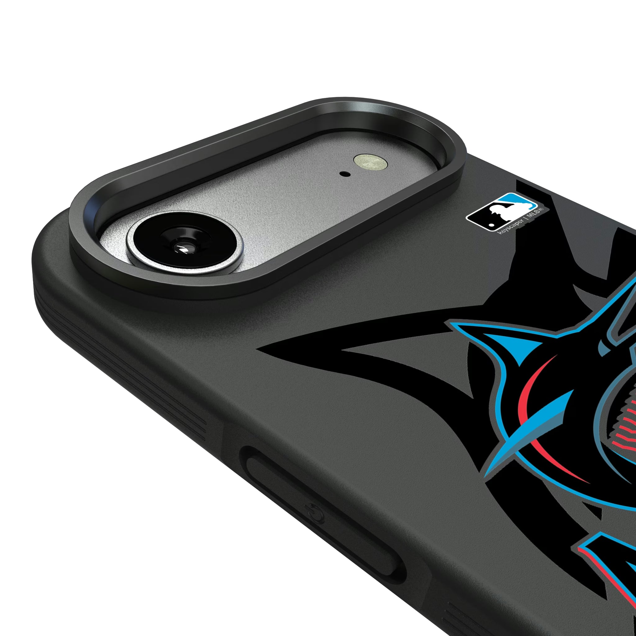 Miami Marlins Personalized Tilt iPhone Bump Phone Case for Apple iPhone - Detail#Device_iPhone Air