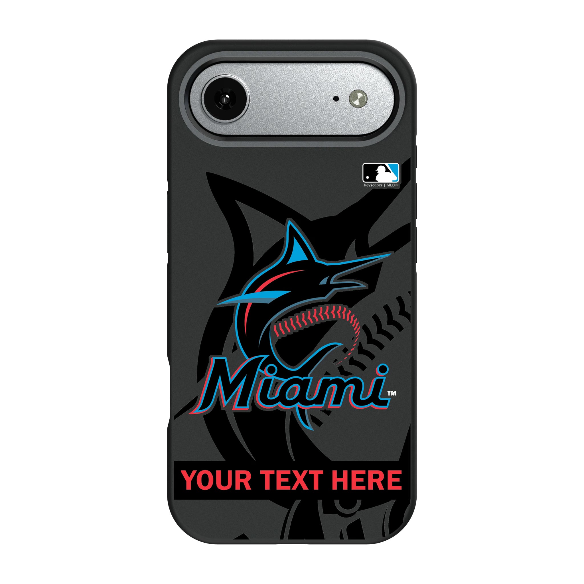 Miami Marlins Personalized Tilt iPhone Bump Phone Case for Apple iPhone#Device_iPhone Air