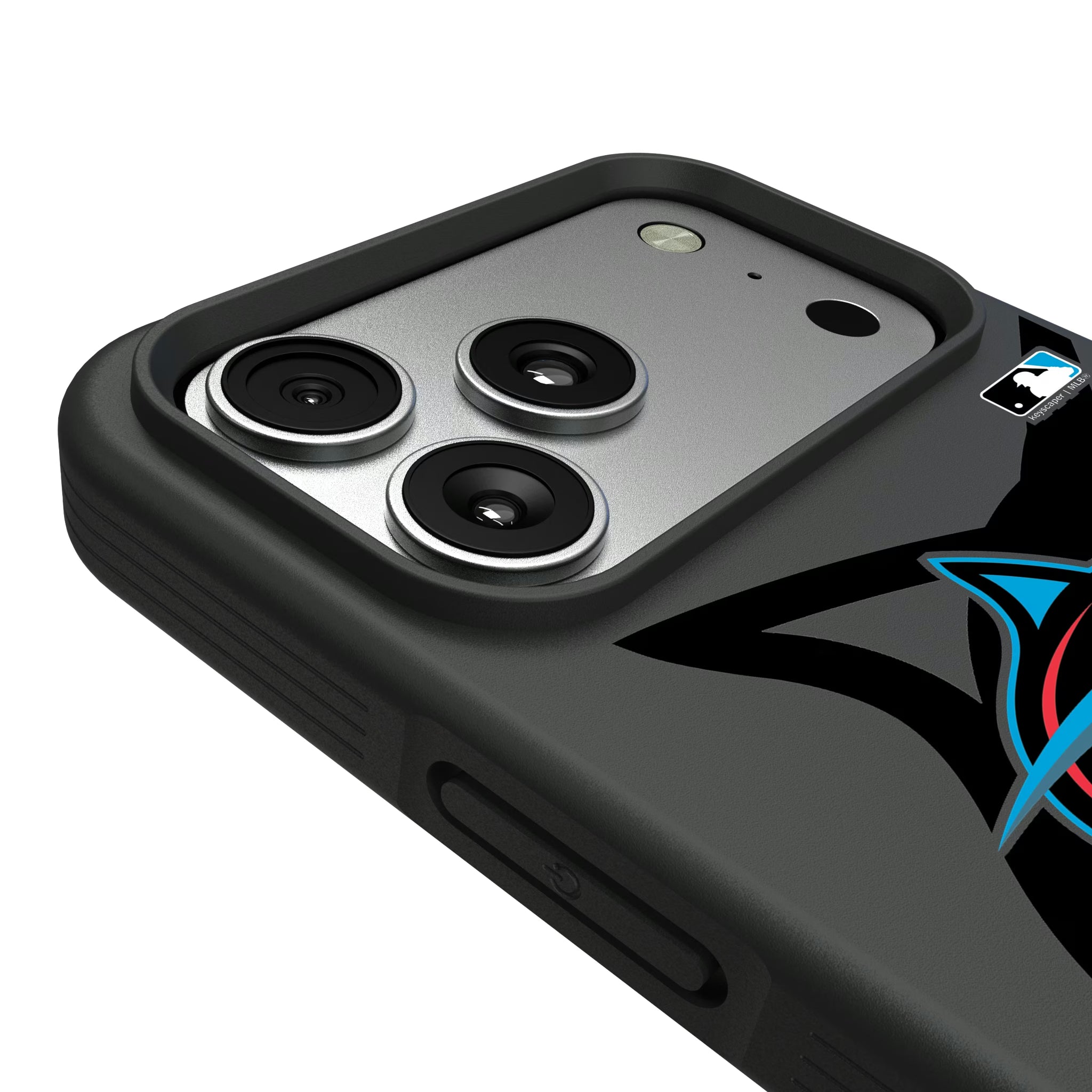 Miami Marlins Personalized Tilt iPhone Bump Phone Case for Apple iPhone - Detail#Device_iPhone 17 Pro Max